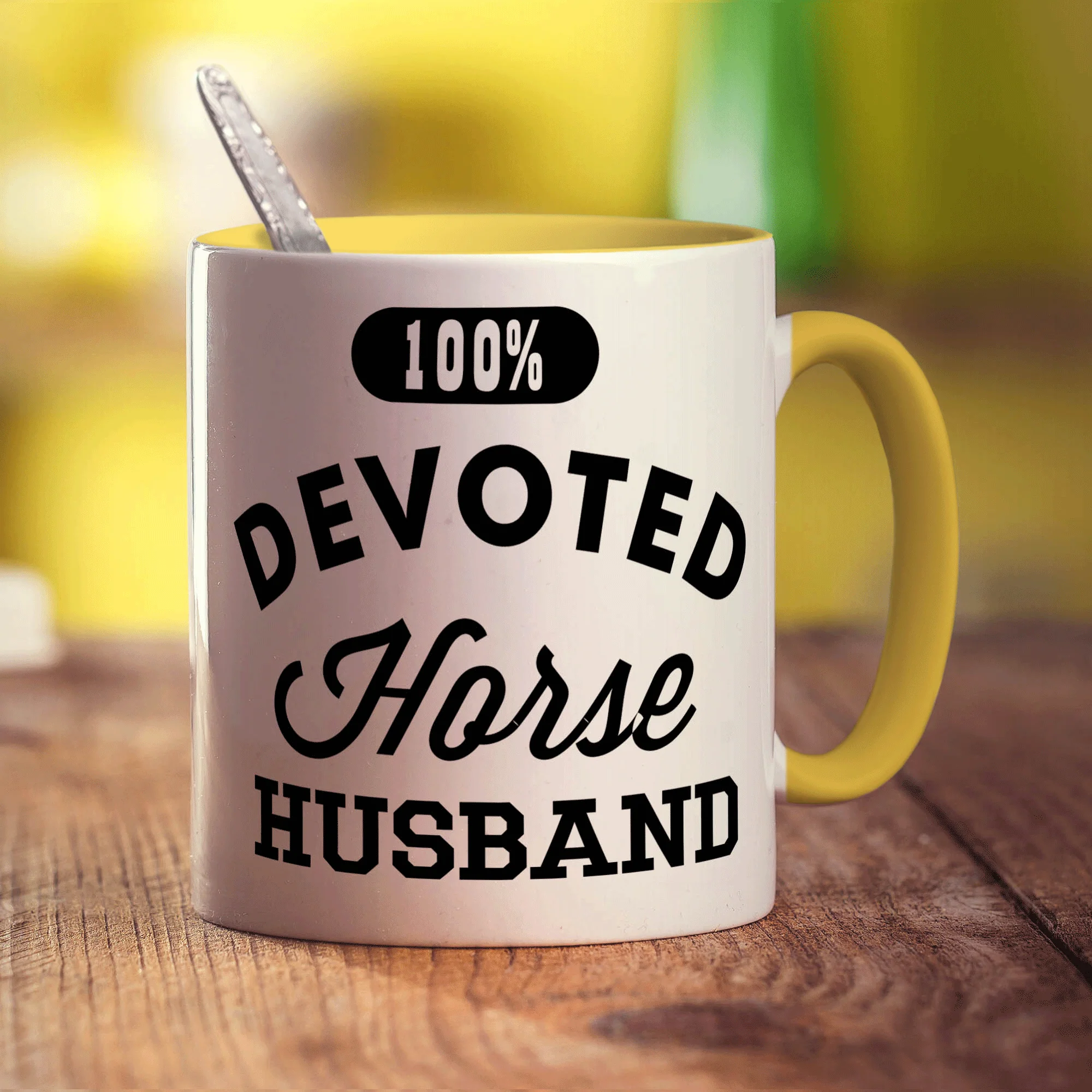 100% Devoted Horse Husband Mug - Image 5