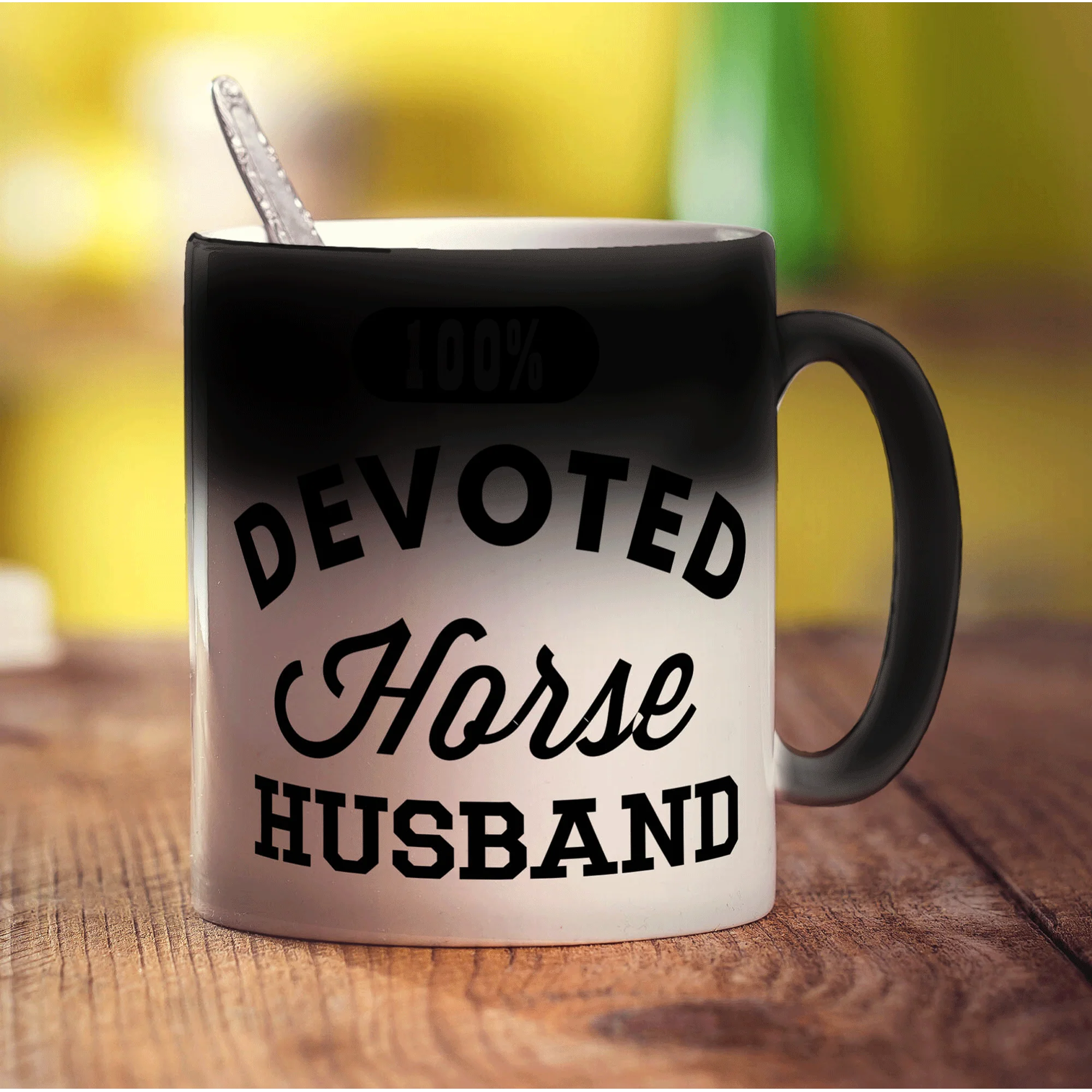 100% Devoted Horse Husband Mug - Image 6