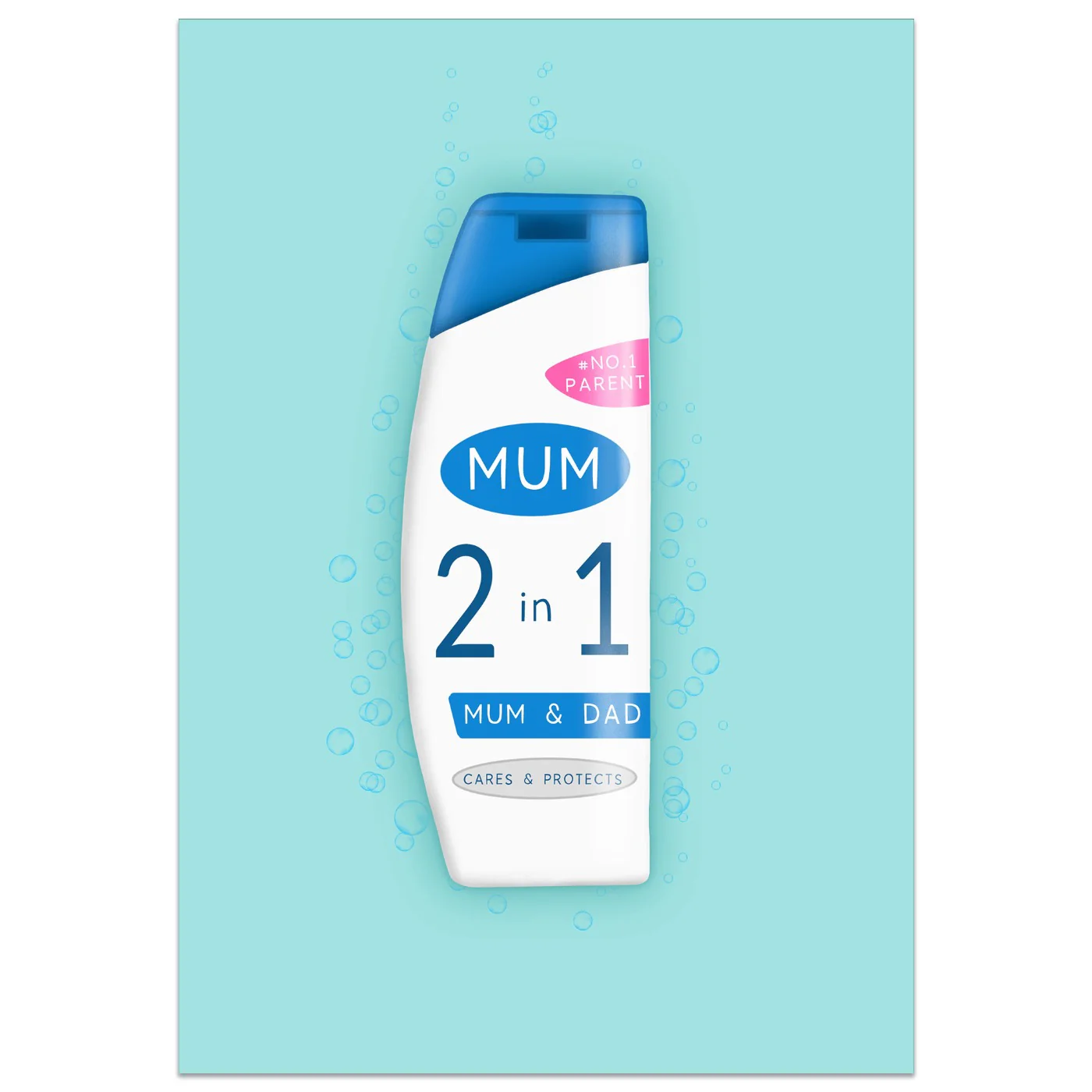 2 in 1 Parent Mum Card