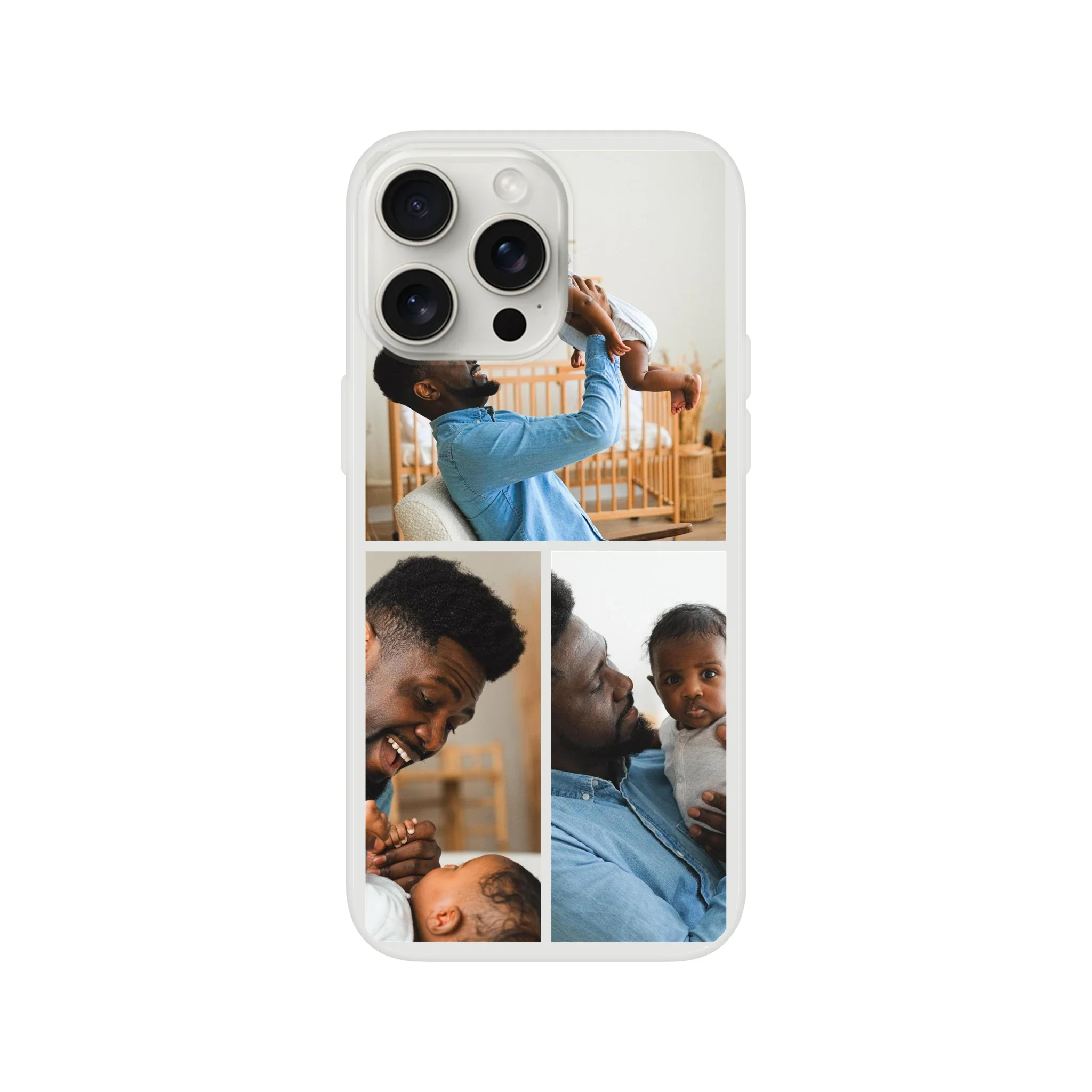 3 Photo Collage Flexi iPhone Case - Image 10