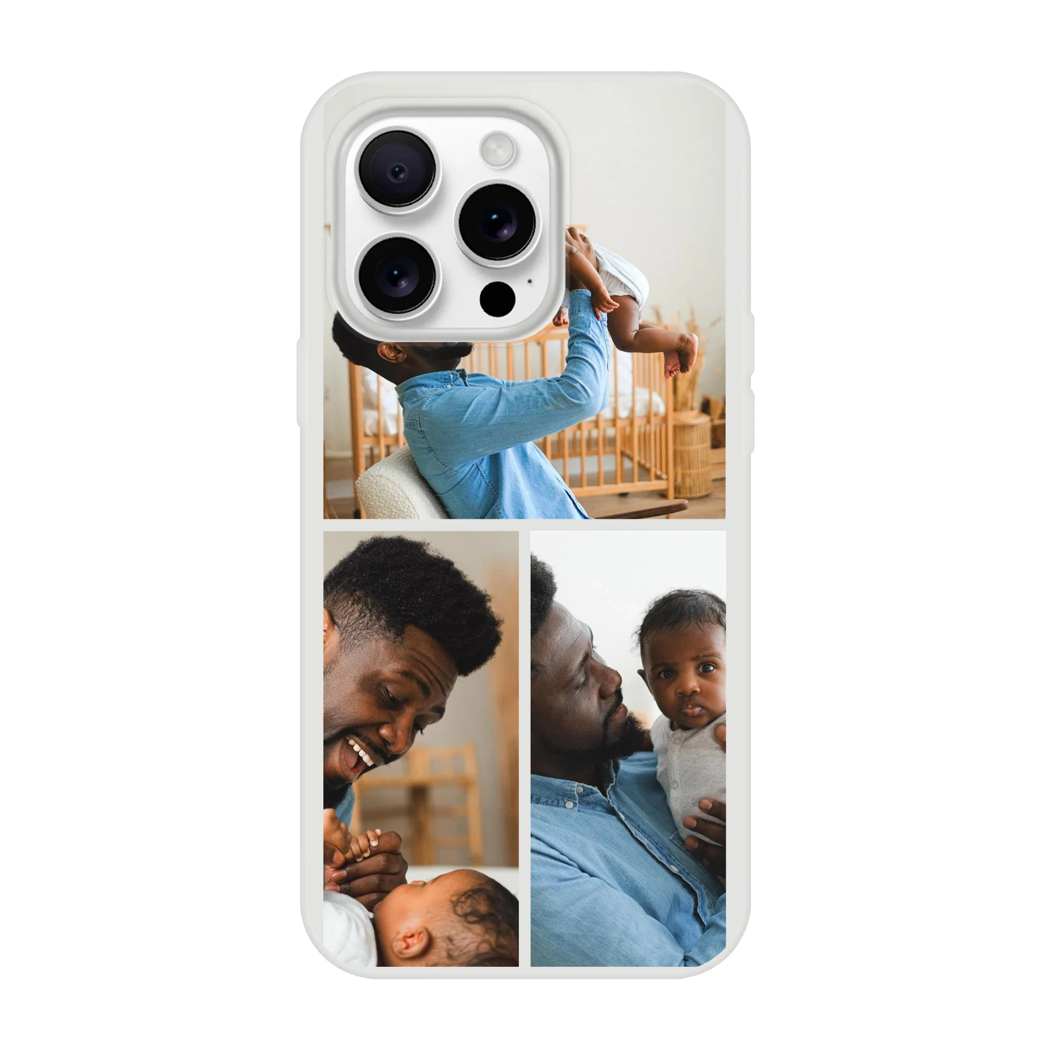 3 Photo Collage Flexi iPhone Case - Image 9