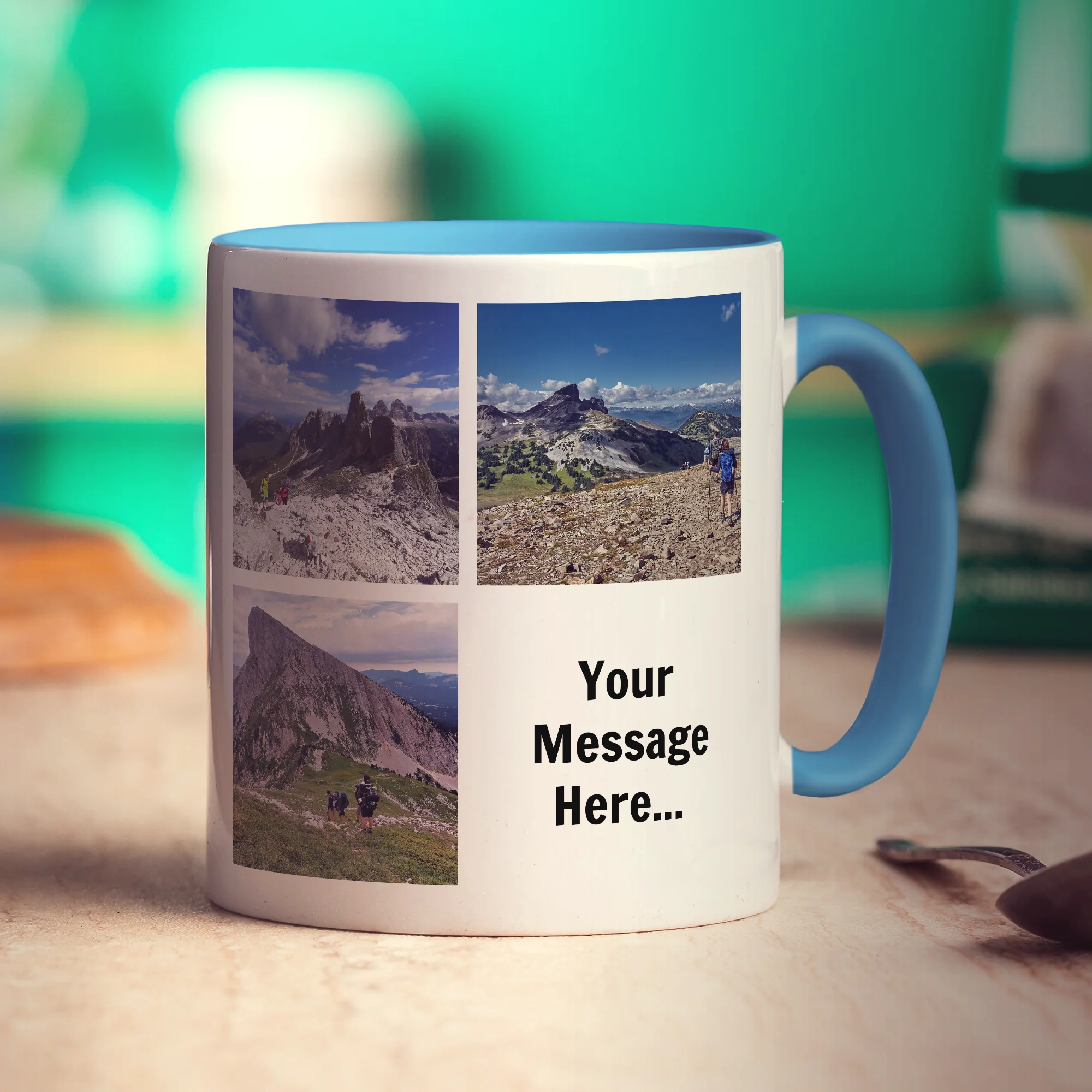 3 Photo and Message Collage Mug - Image 6