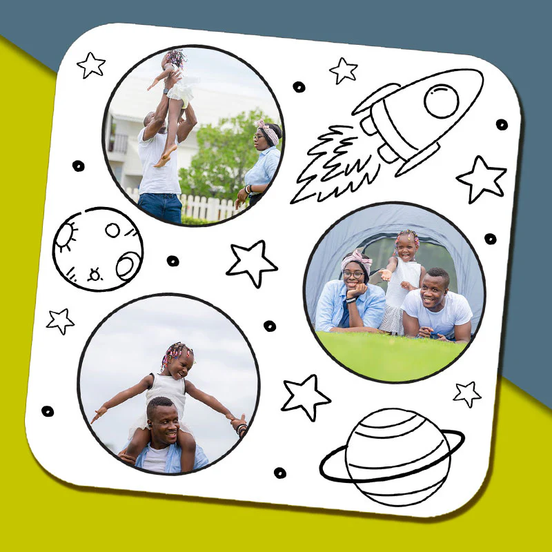 3 Photo Space Doodle Mug - Image 4