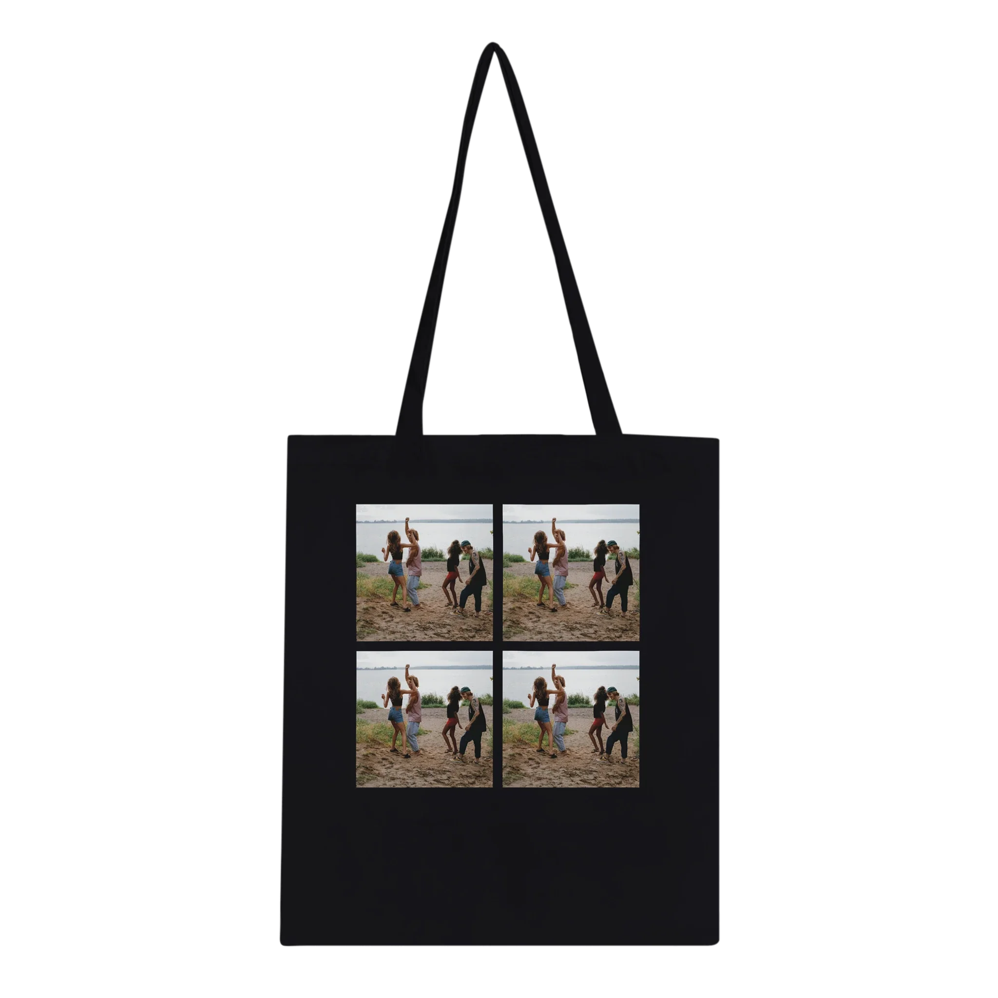 4 Photo Collage Tote Bag - Image 2
