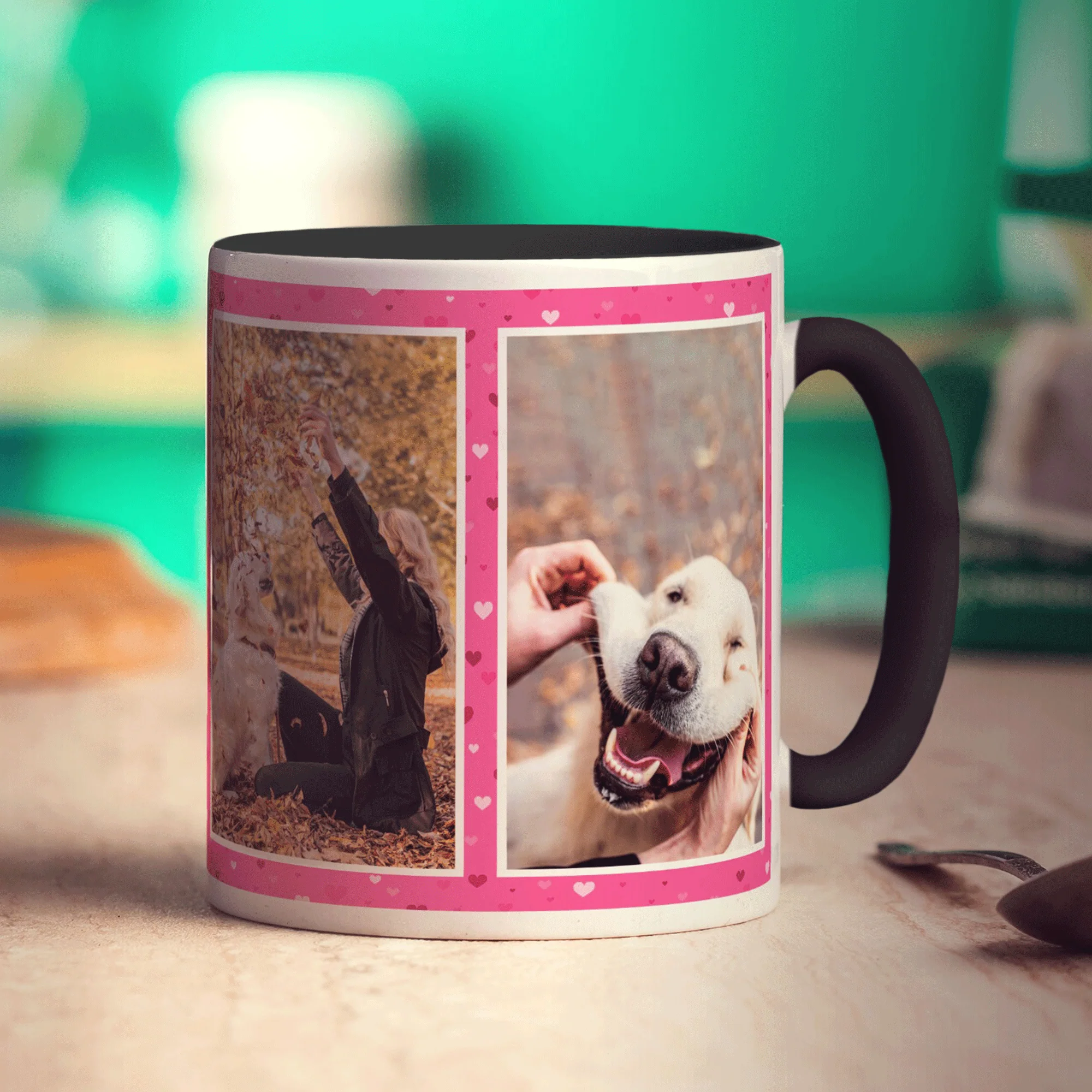 4 Photo Heart Mug - Image 10