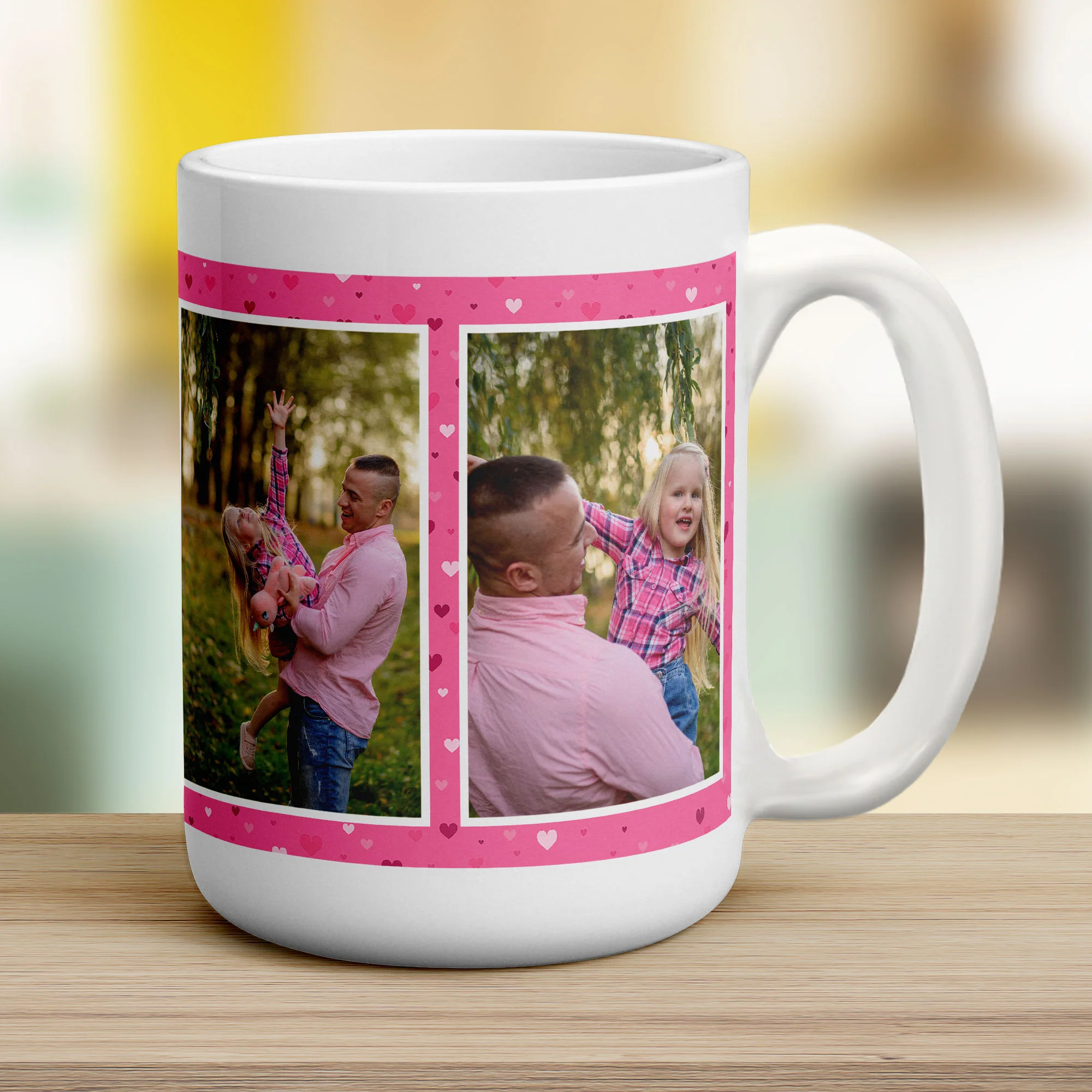 4 Photo Heart Mug - Image 12