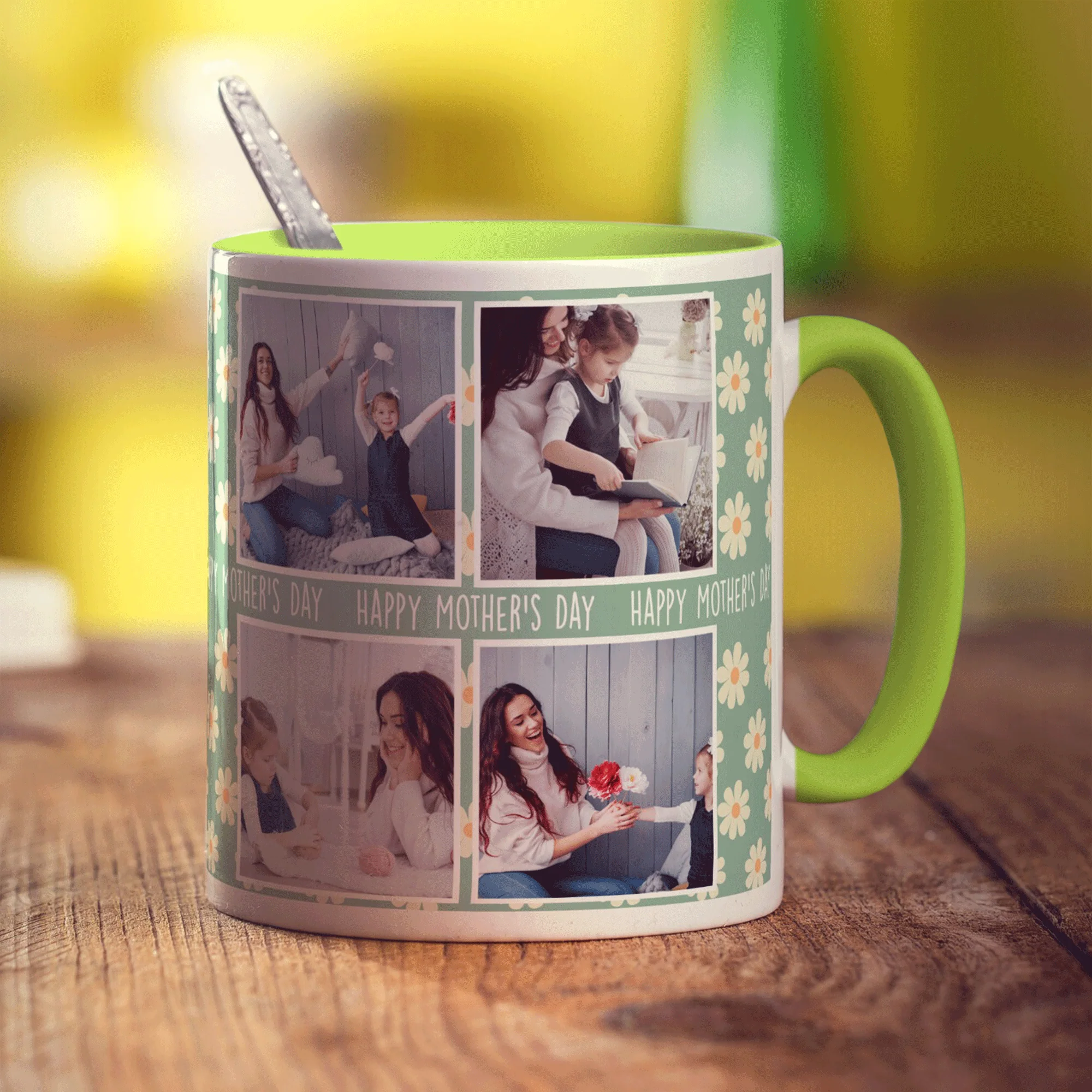4 Photo Mother's Day Mug - Image 5
