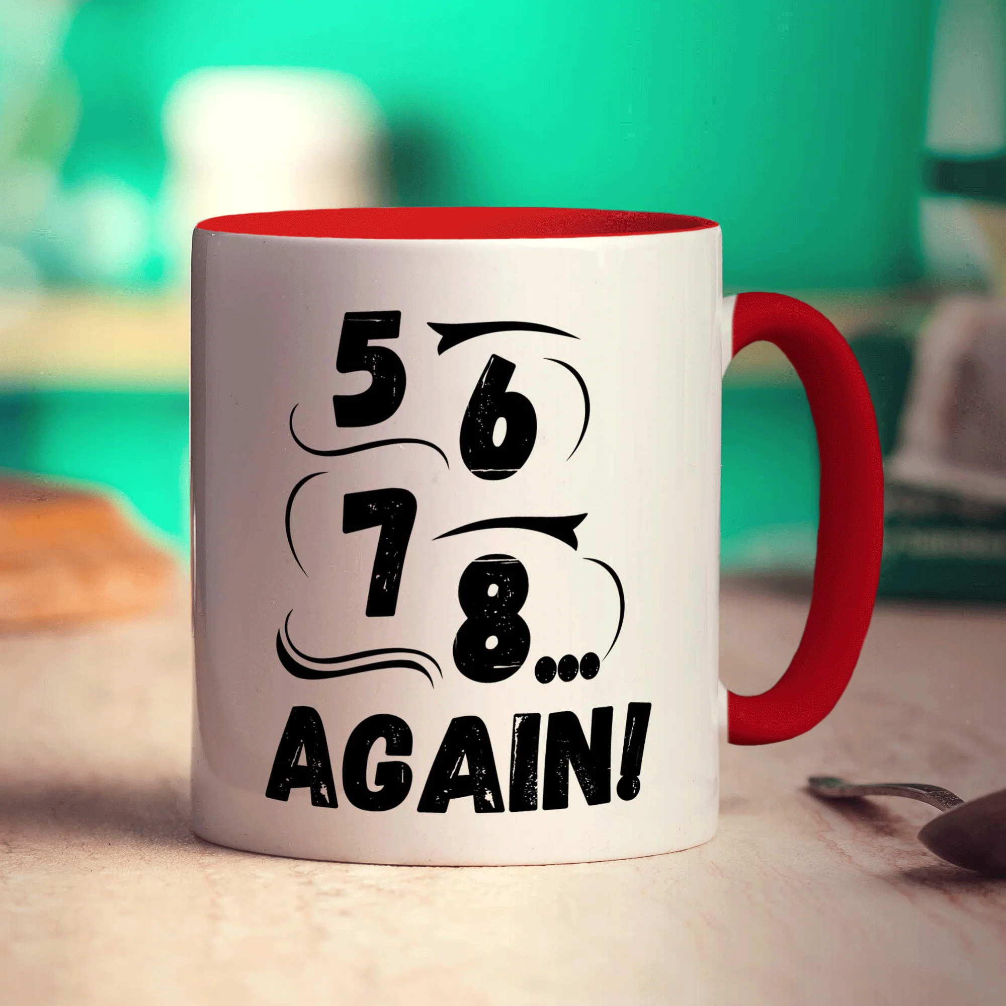 5, 6, 7, 8... Again Mug - Image 11
