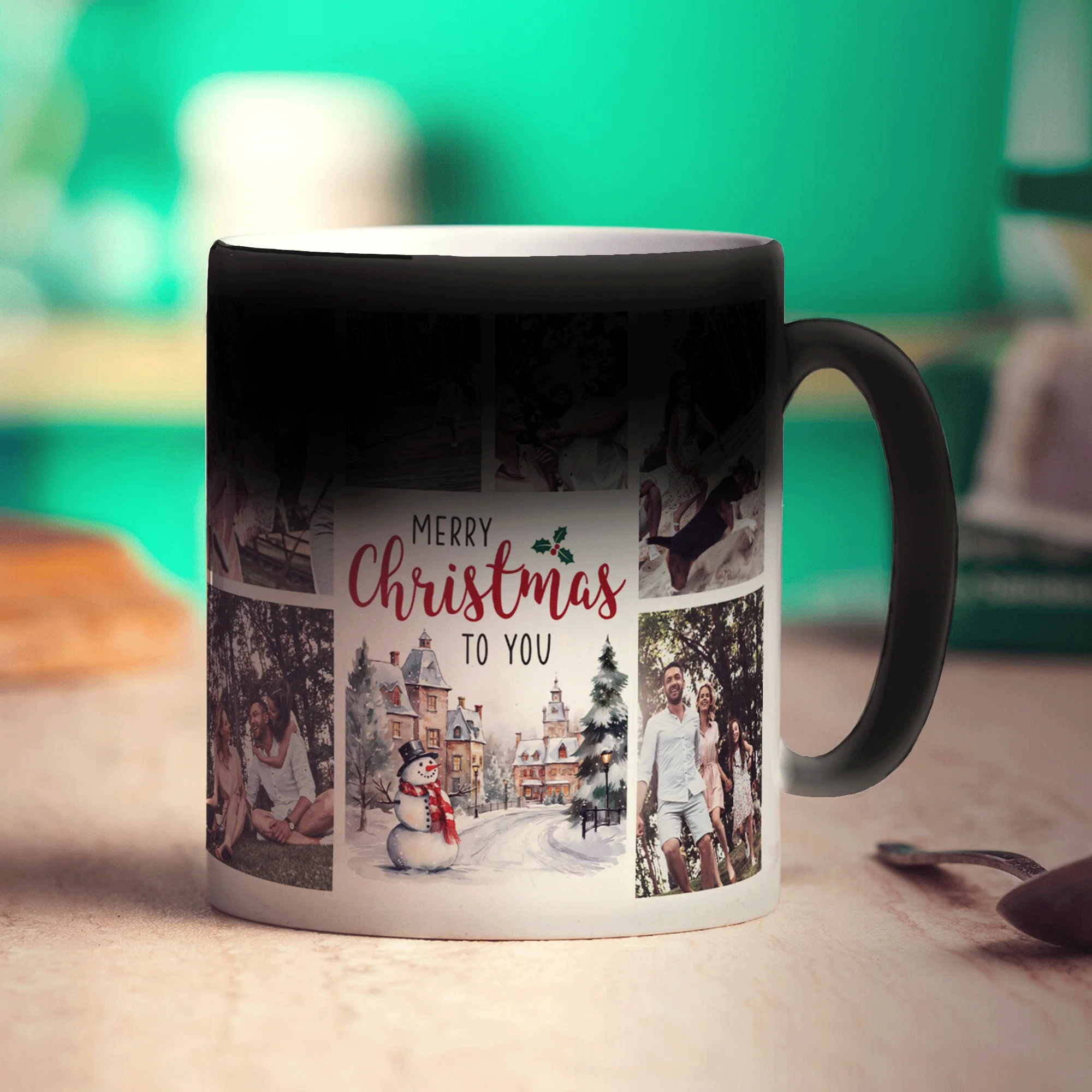 6 Photo Merry Christmas to You Mug - Image 8