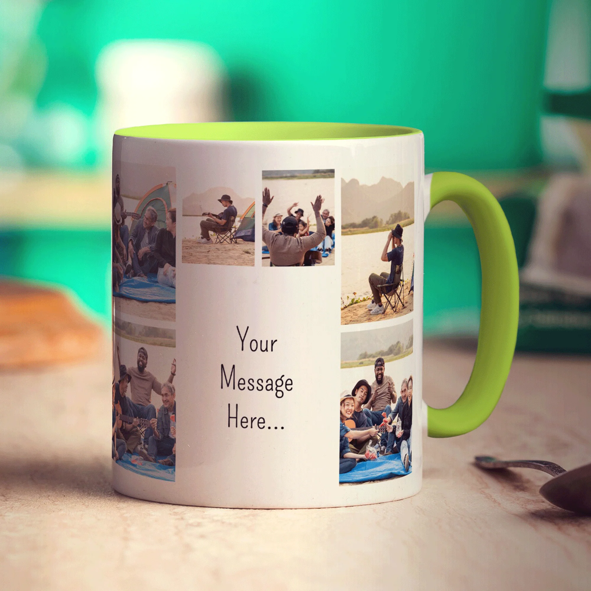 6 Photo Mug with Message - Image 9