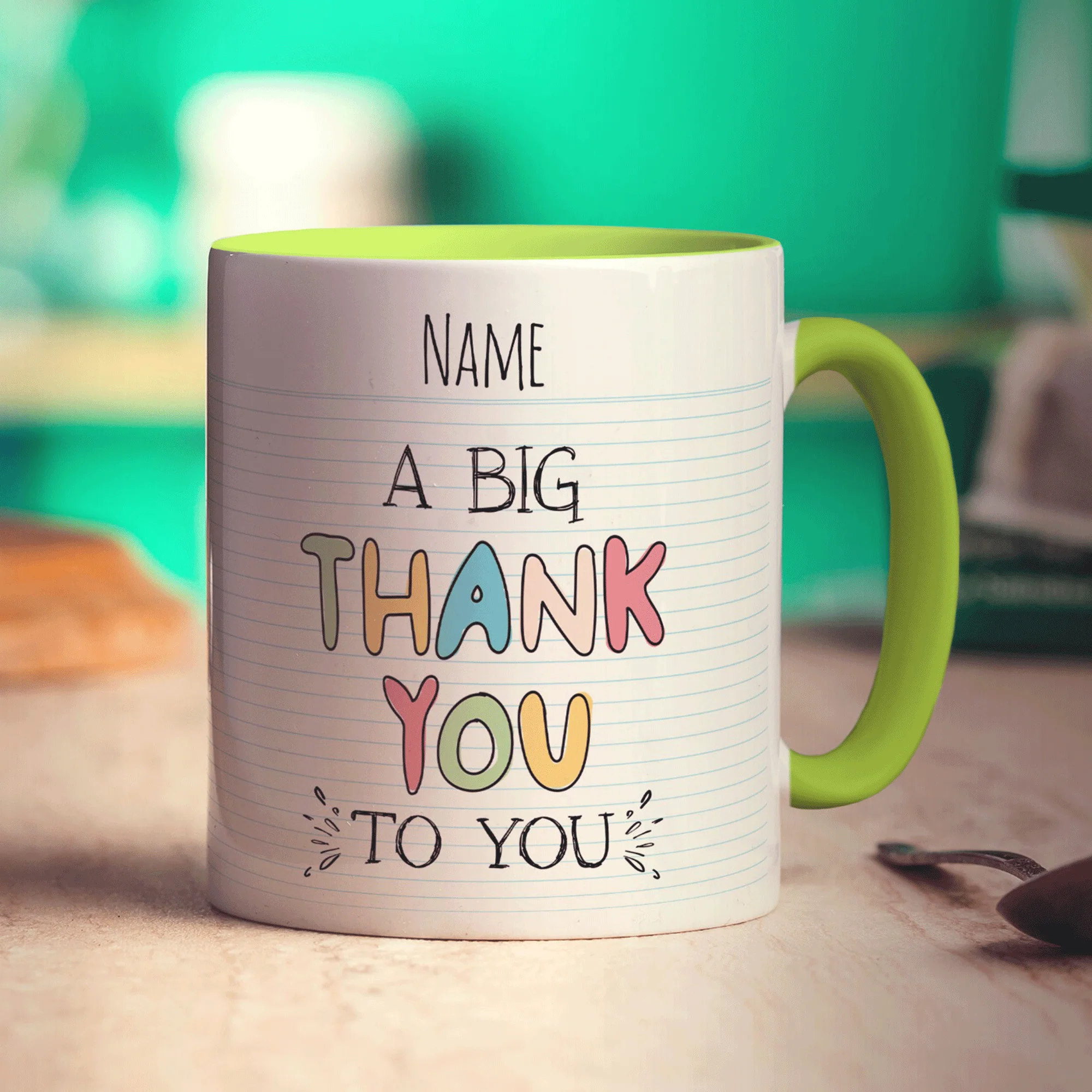 A Big Thank You to You Teacher Mug - Image 7