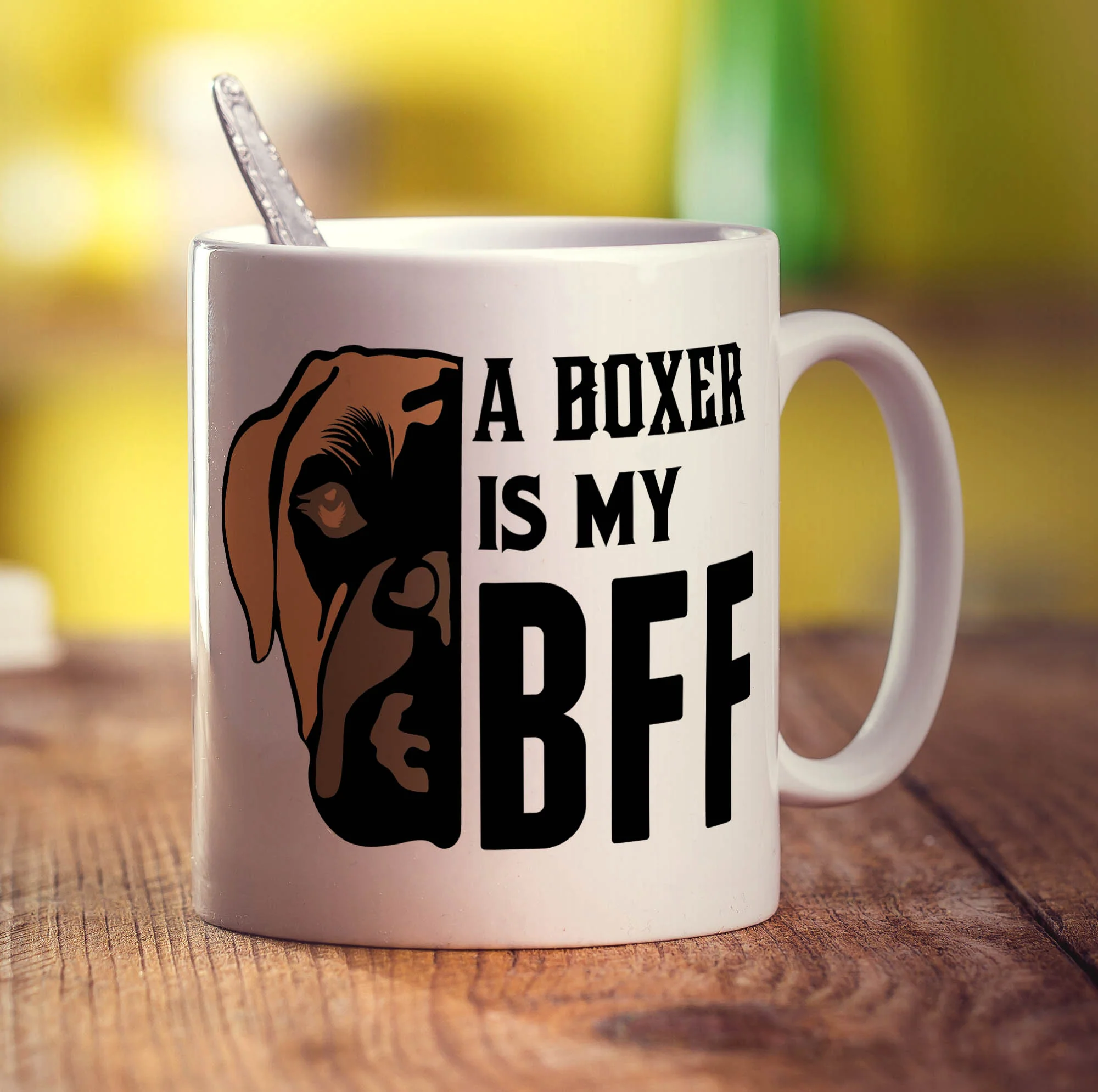 A Boxer is My BFF Mug - Image 3