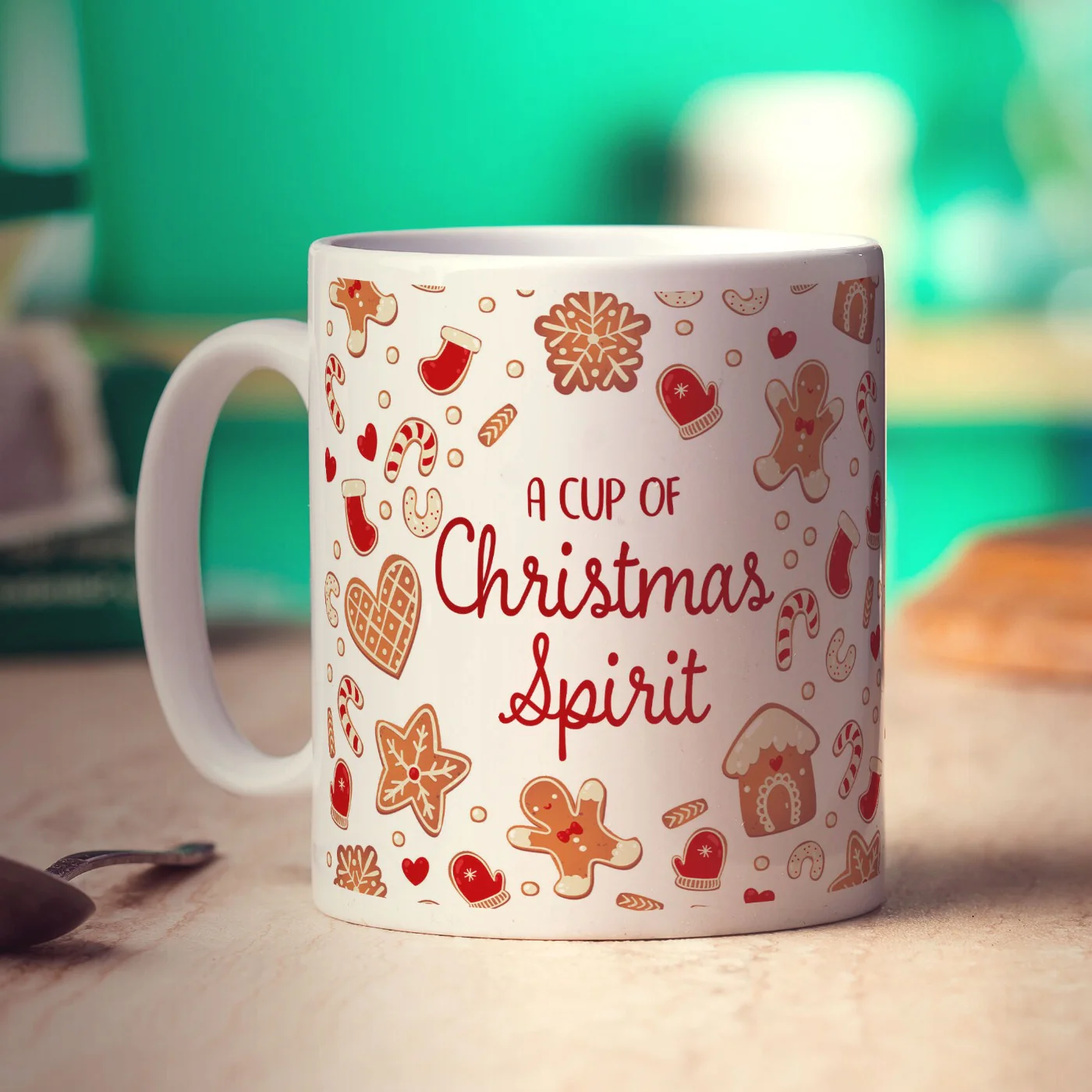 A Cup of Christmas Spirit Mug - Image 6