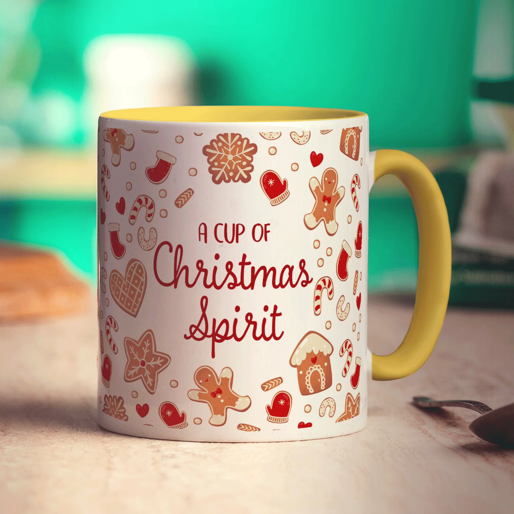 A Cup of Christmas Spirit Mug - Image 7