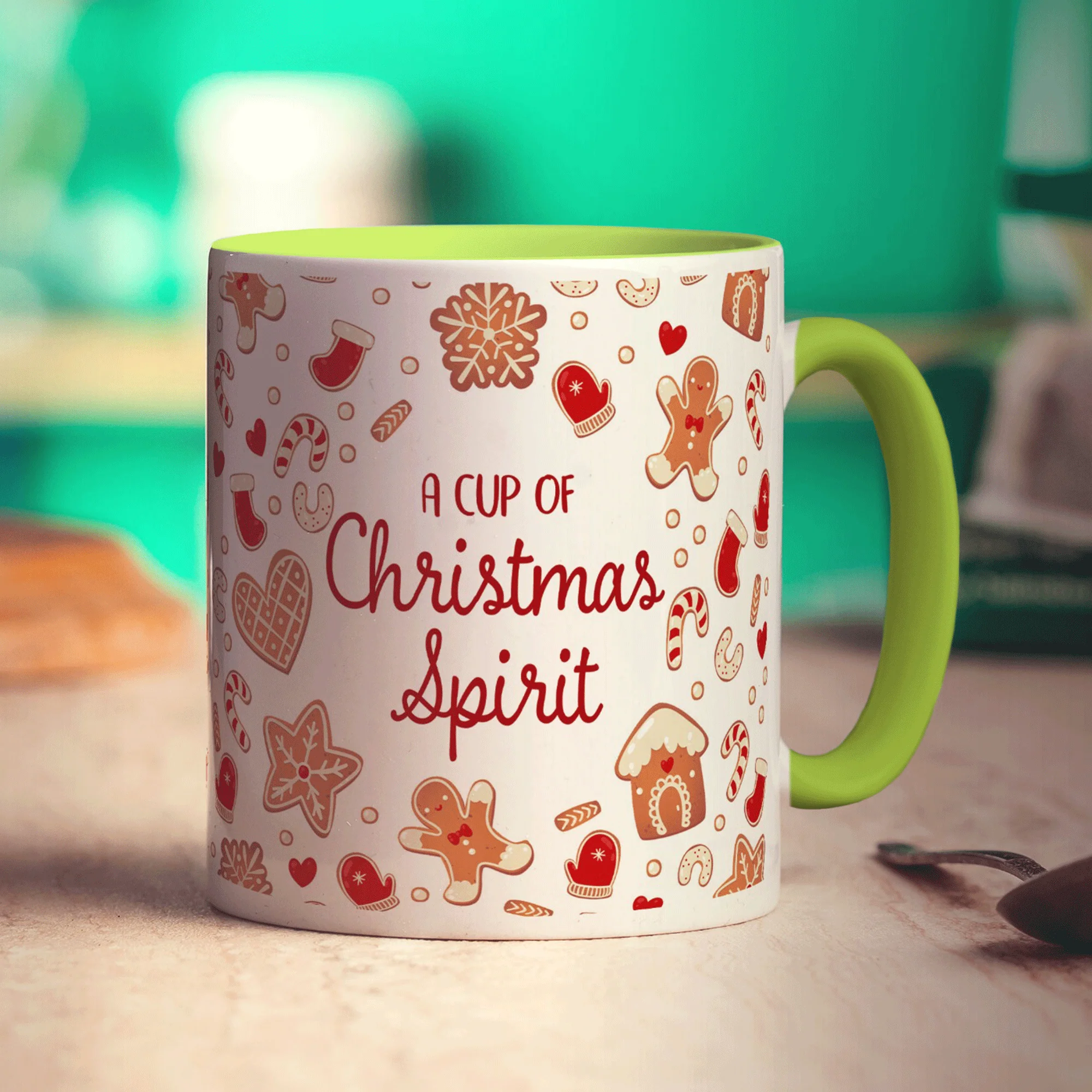 A Cup of Christmas Spirit Mug - Image 9