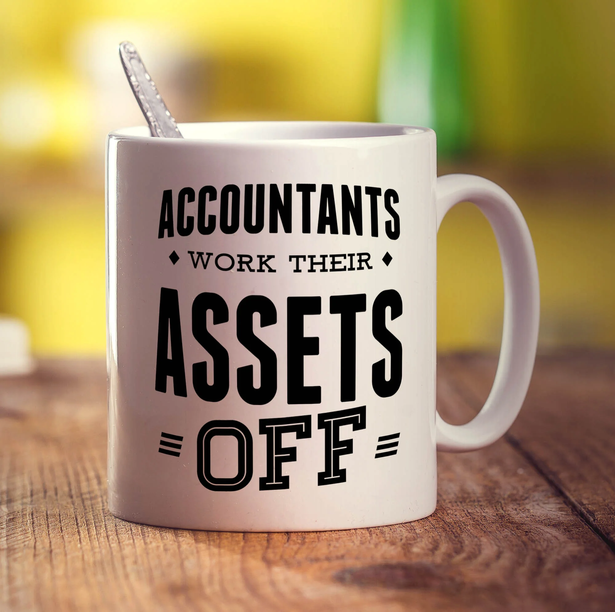 Accountants Work Their Assets Off Mugs - Image 3