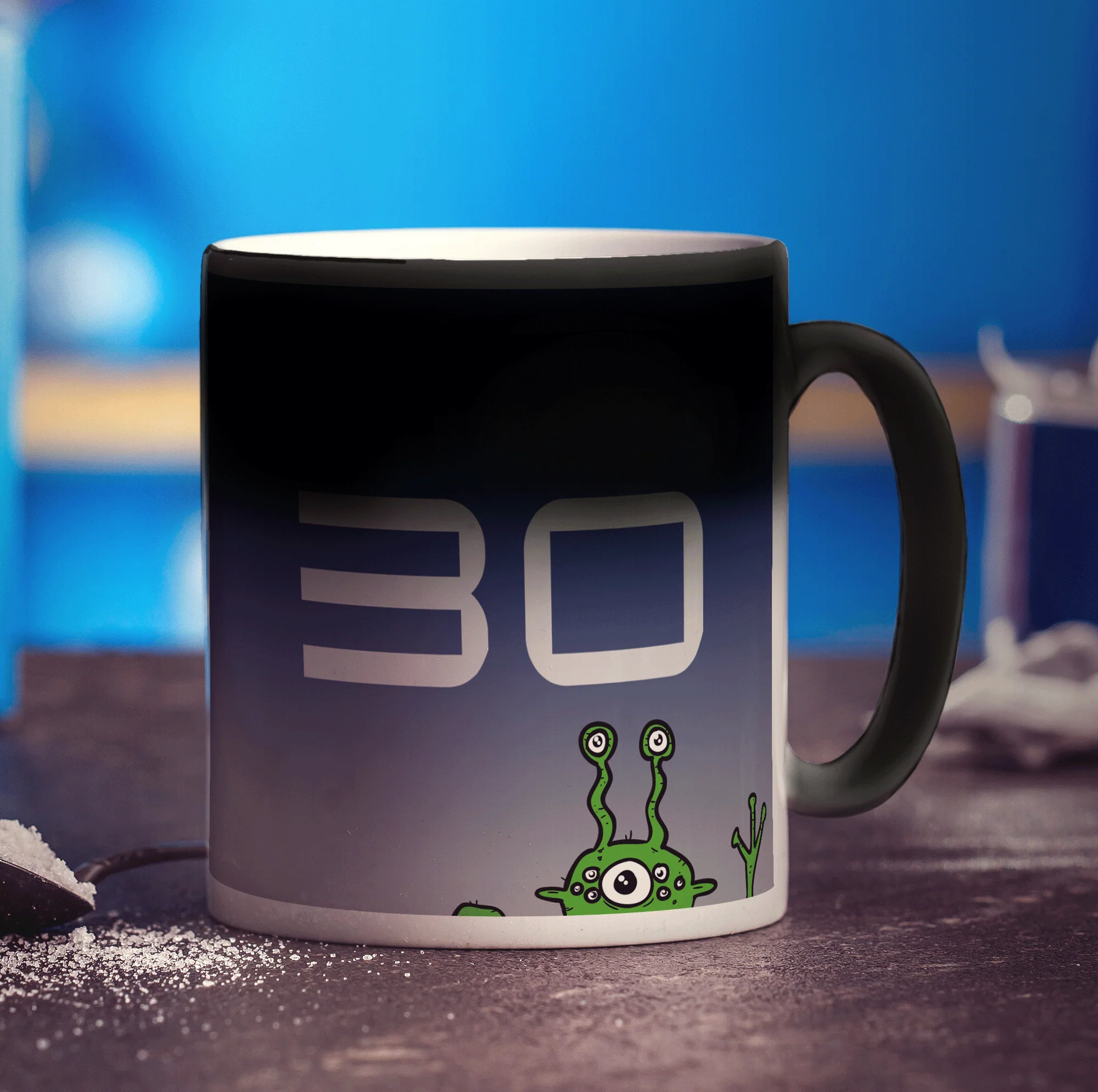Alien Sci-Fi Birthday Mug - Image 3