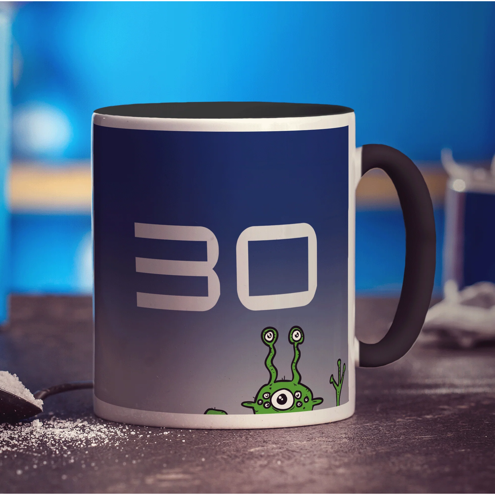 Alien Sci-Fi Birthday Mug - Image 7