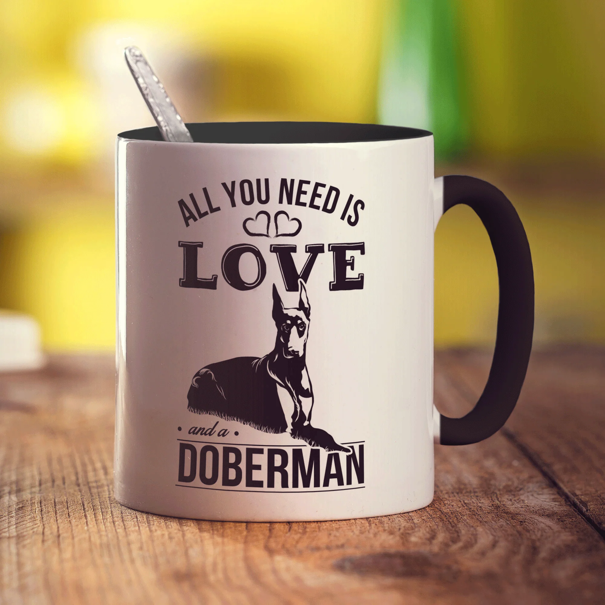 All You Need Is Love And A Doberman Mug - Image 10