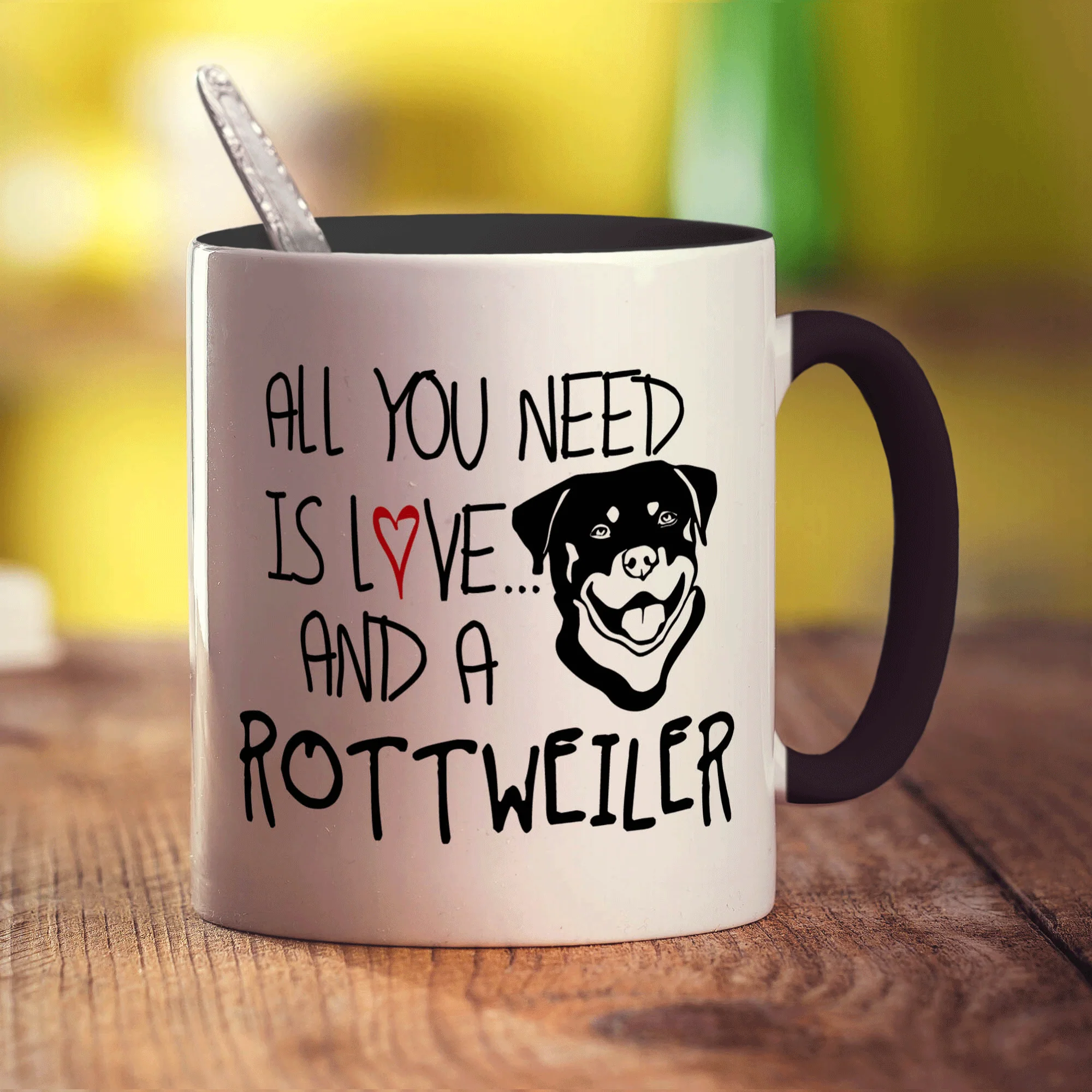 All You Need Is Love And A Rottweiler Mug - Image 10