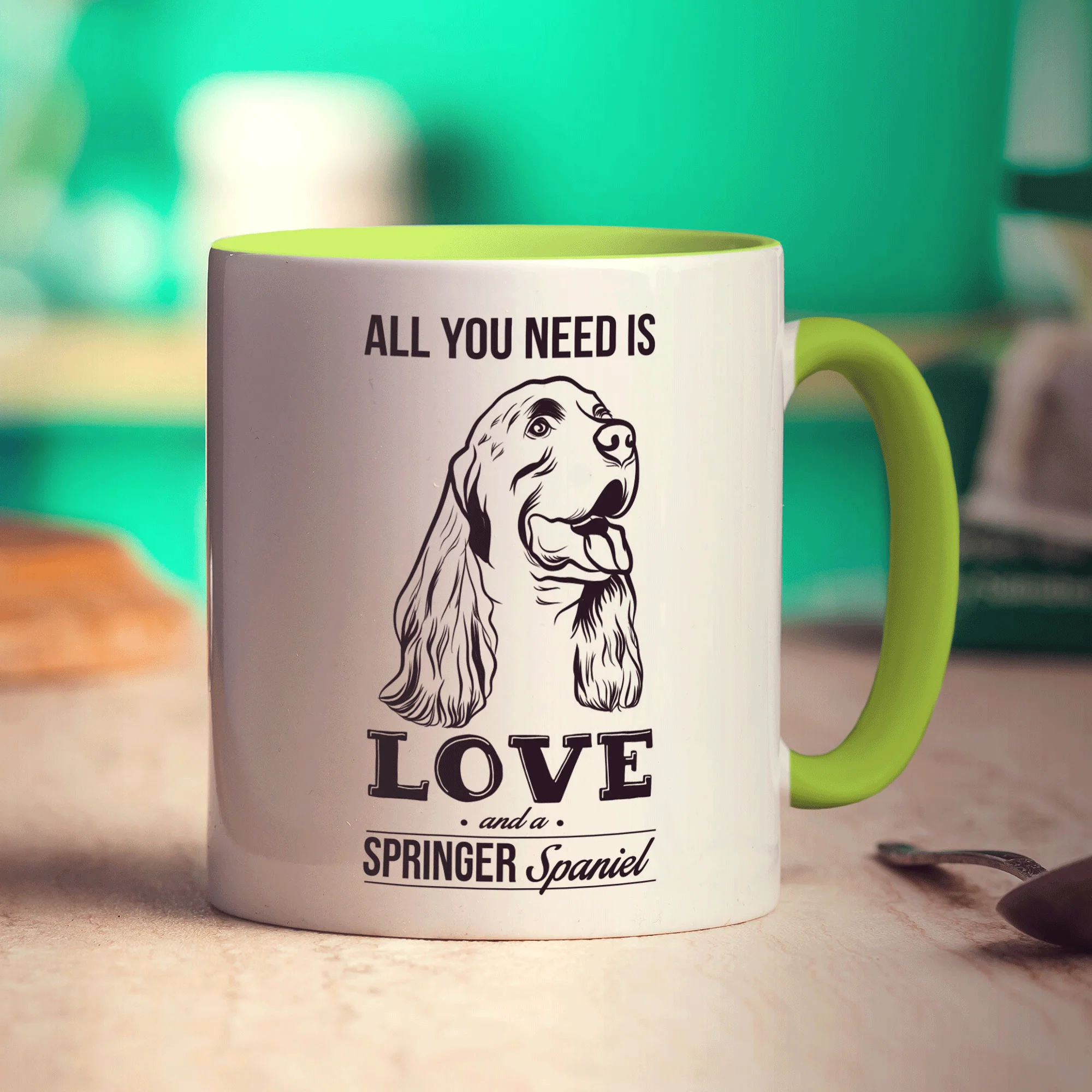 All You Need Is Love And A Springer Spaniel Mug - Image 7