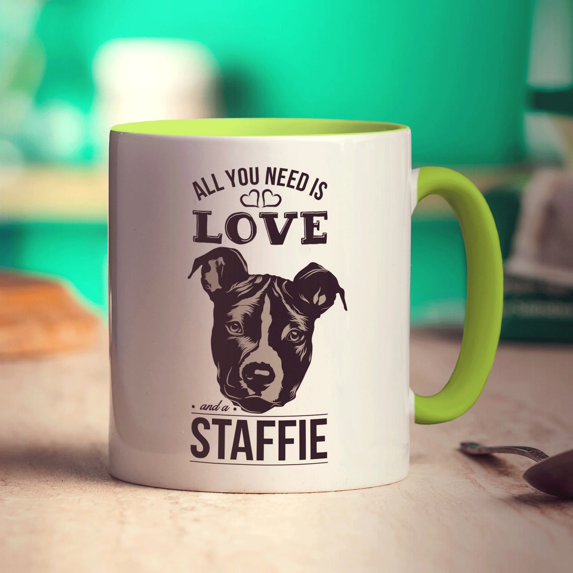 All You Need Is Love And A Staffie Mug - Image 7