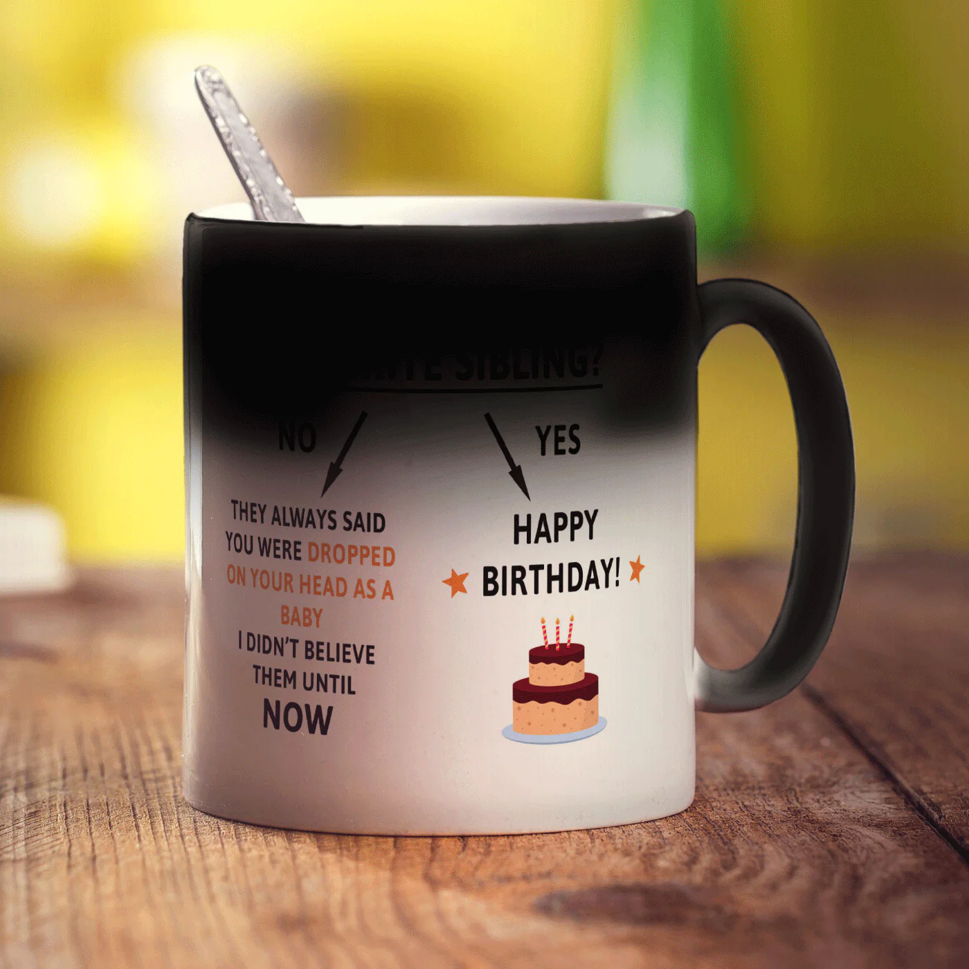 Am I Your Favourite Sibling Mug - Image 6