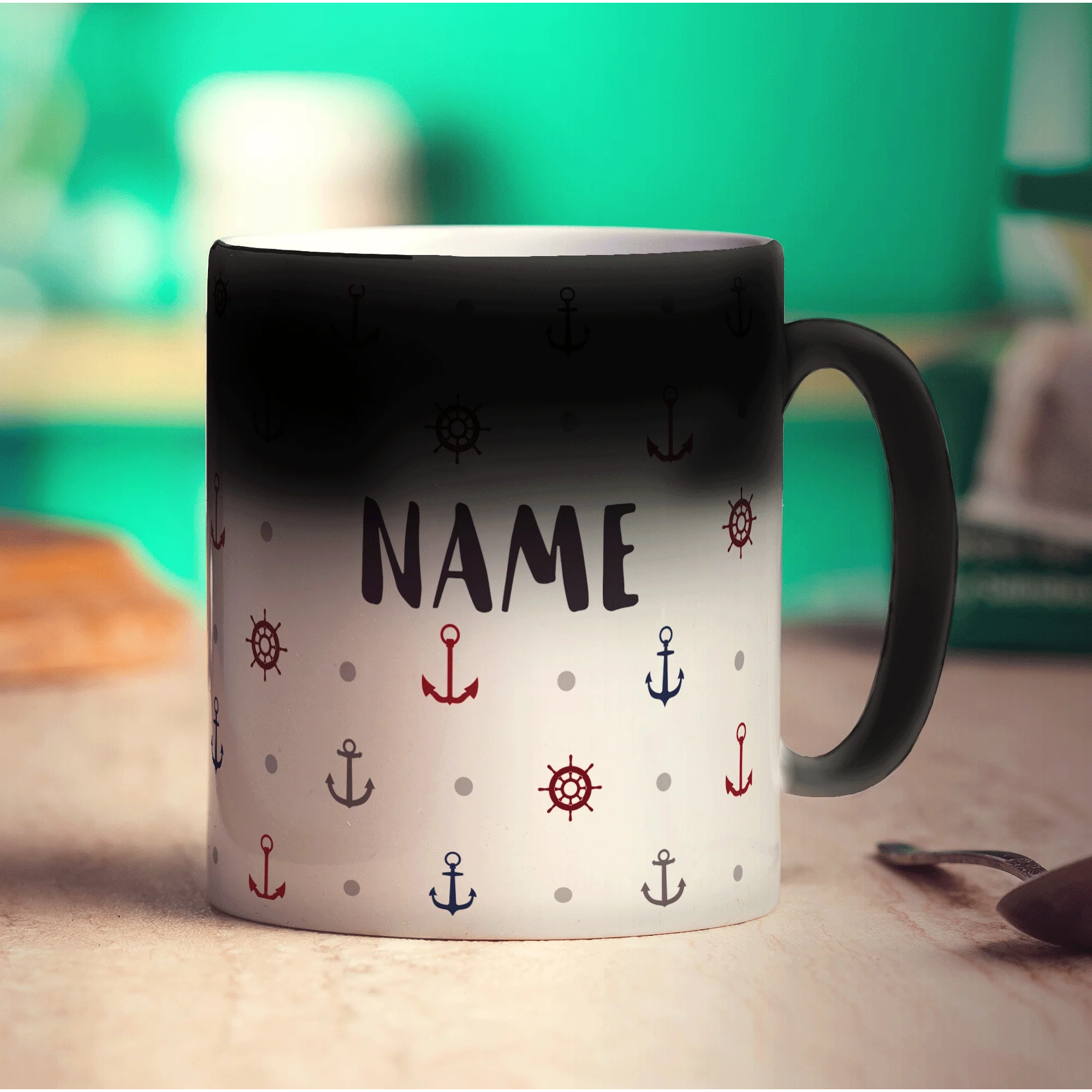 Anchor Pattern Name Mug - Image 10