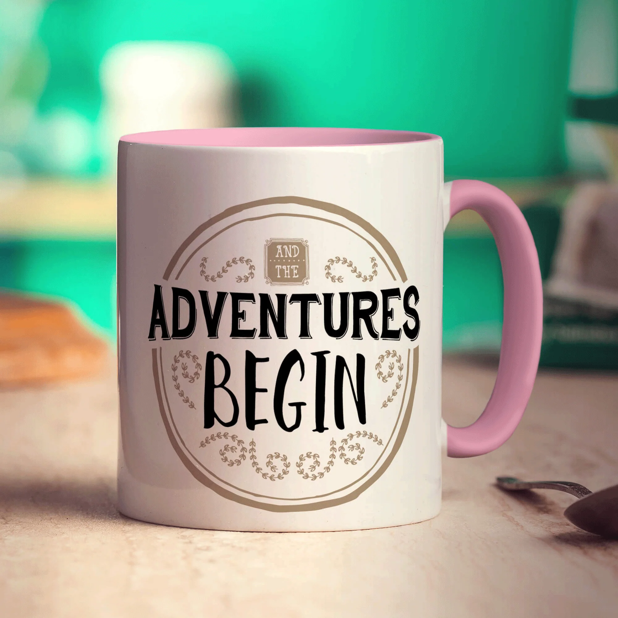 And The Adventures Begin Mug - Image 9