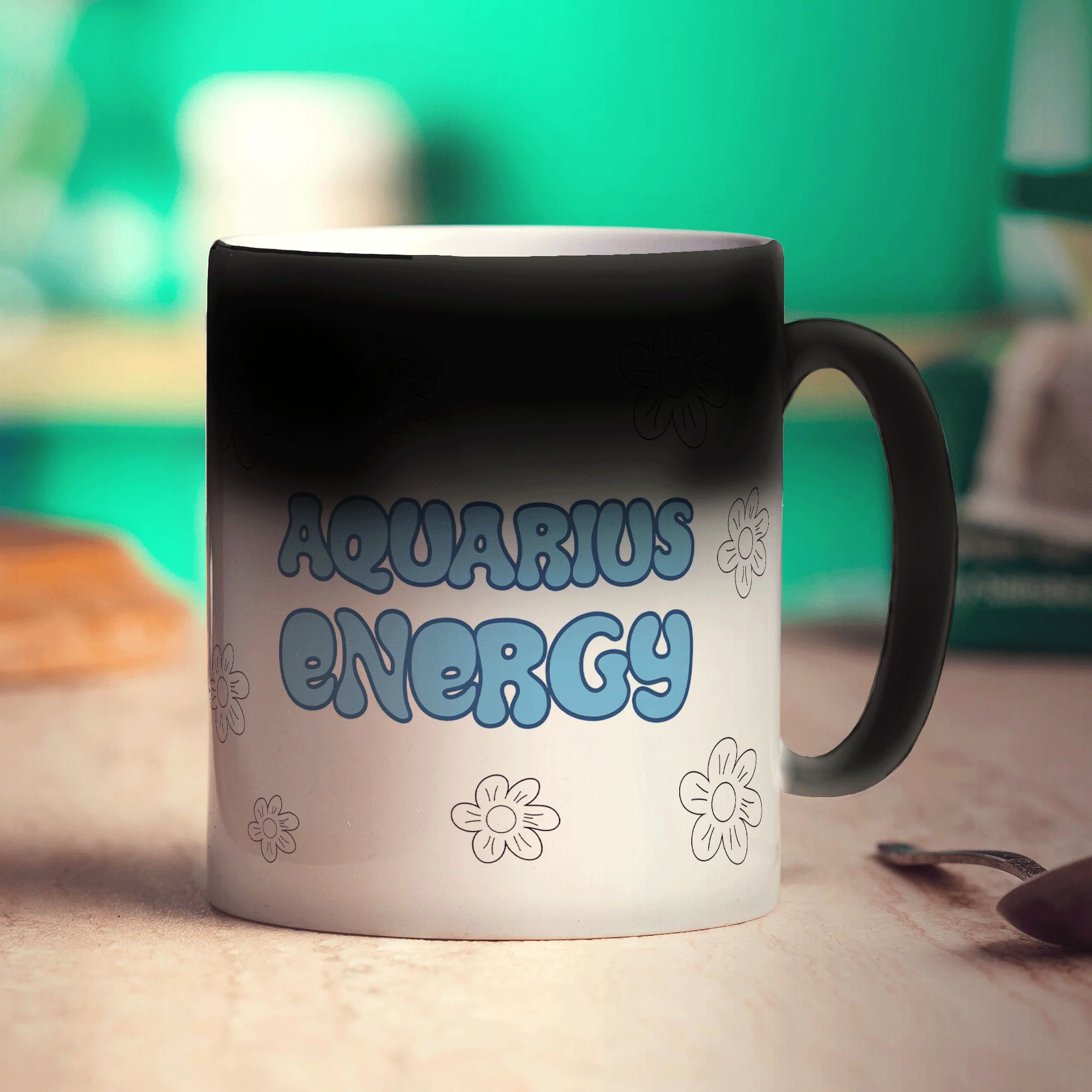 Aquarius Energy Star Sign Mug - Image 6