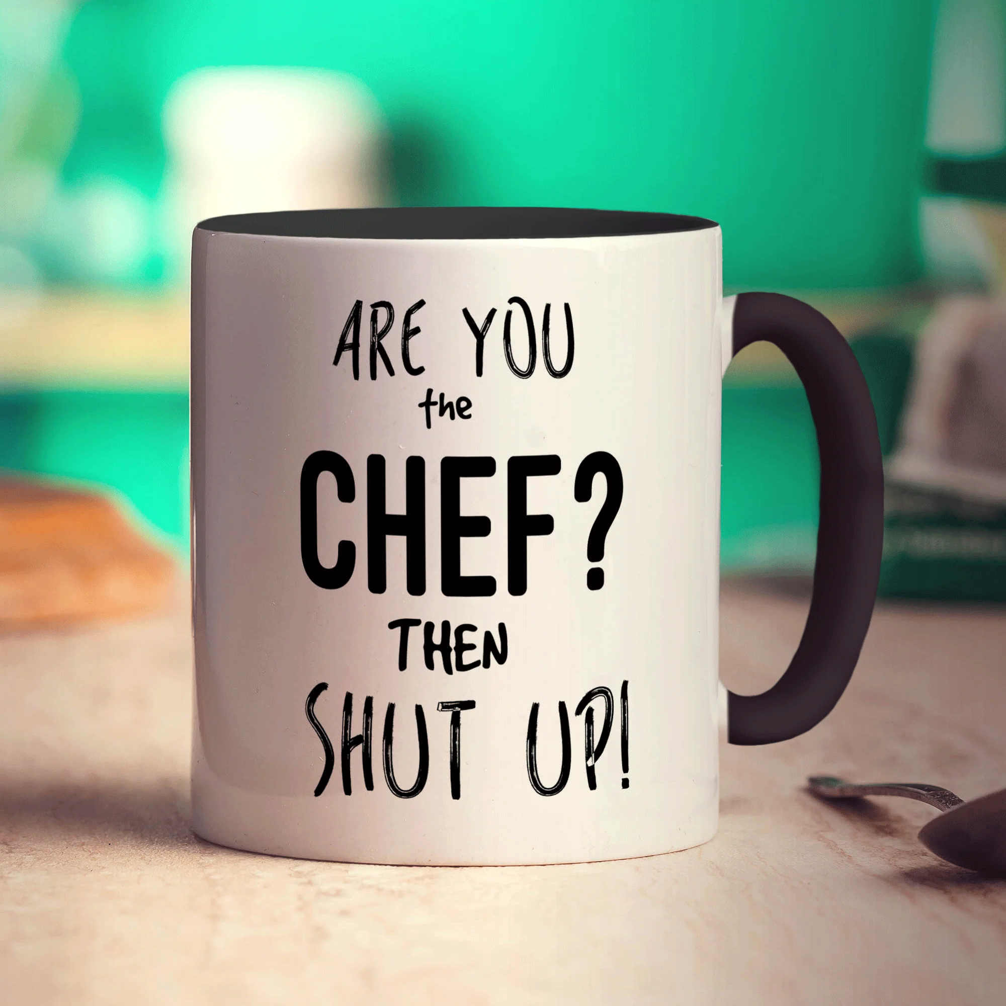 Are You The Chef?... Then Shut Up! Mug - Image 10
