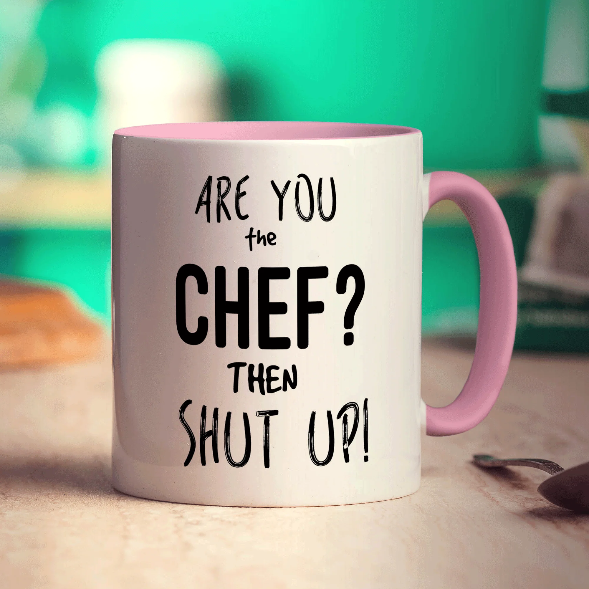 Are You The Chef?... Then Shut Up! Mug - Image 9