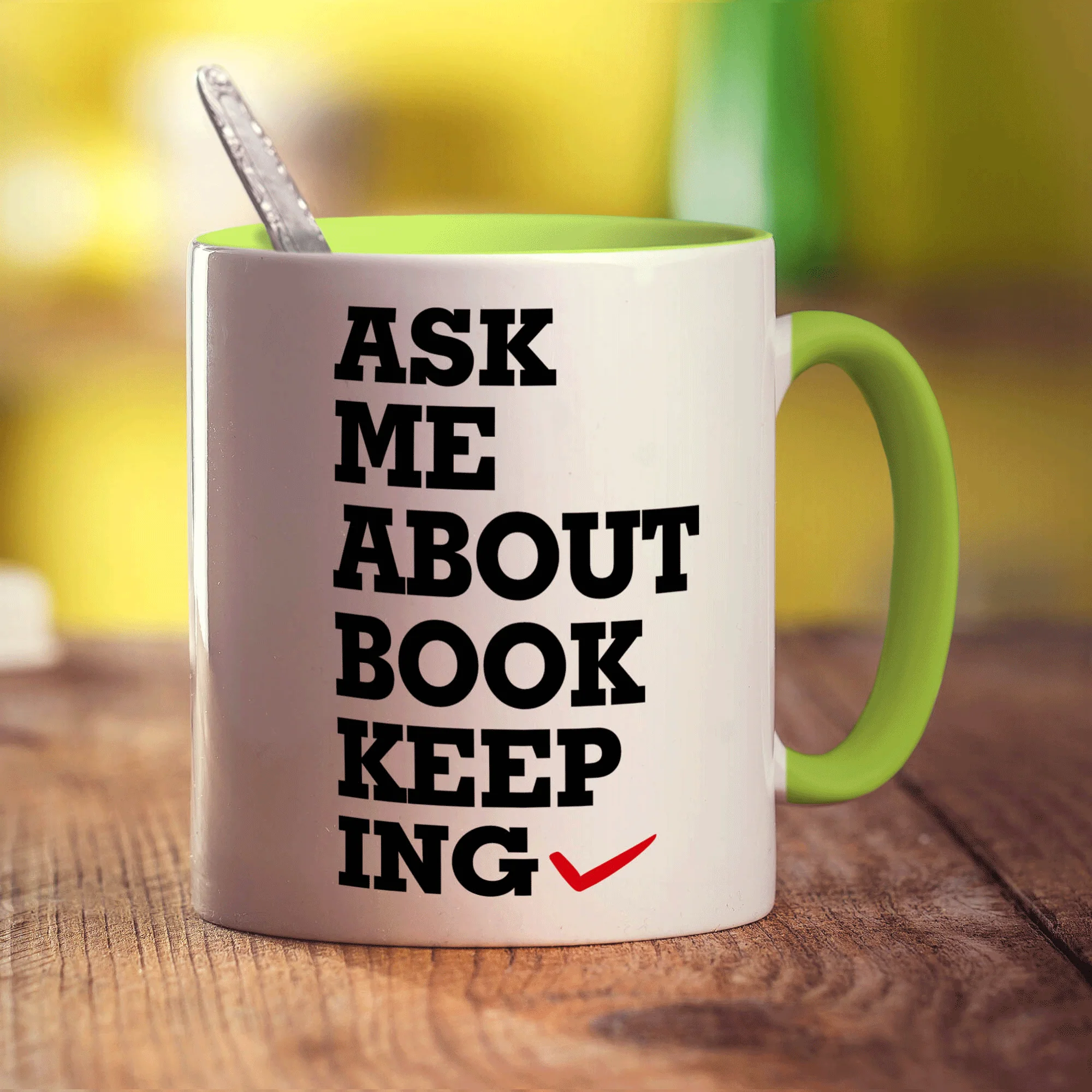 Ask Me About the Bookkeeping Mug - Image 7