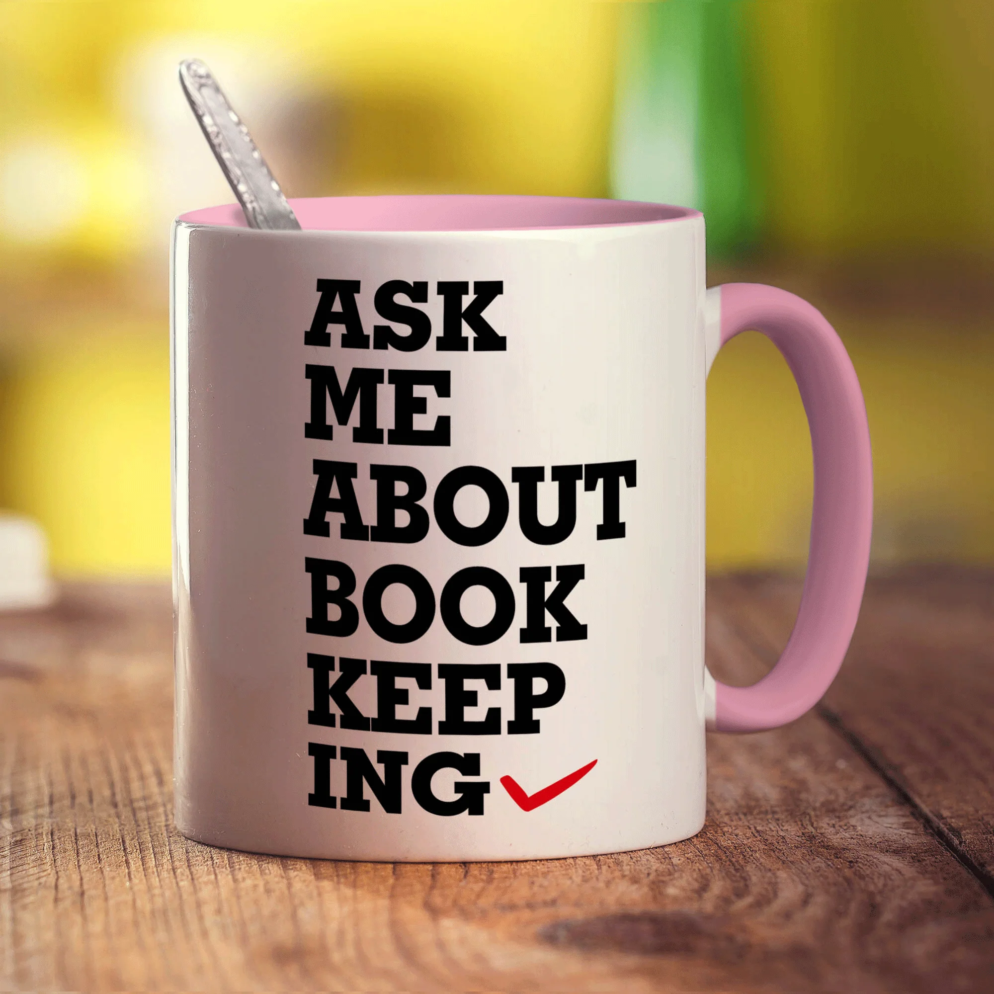 Ask Me About the Bookkeeping Mug - Image 9