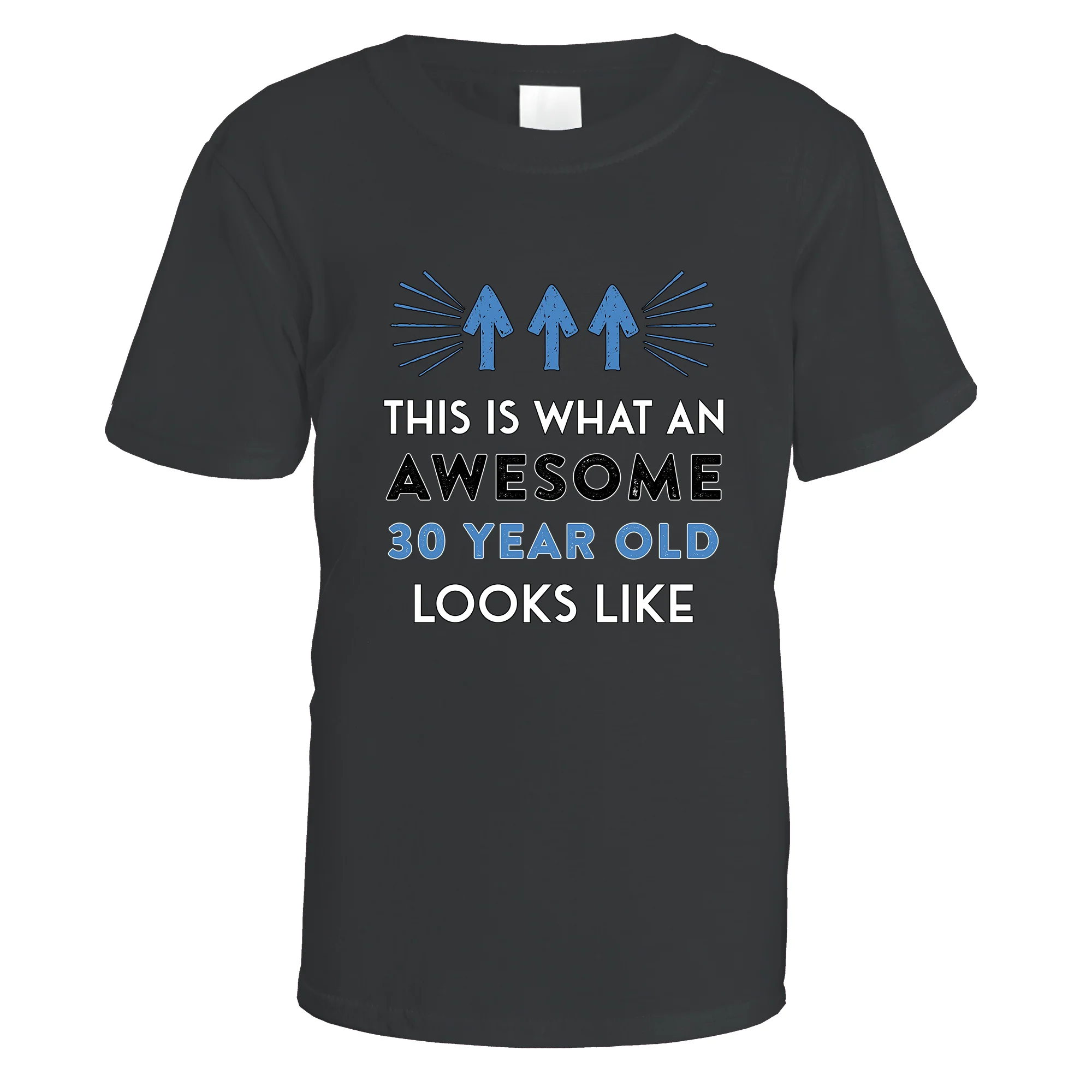Awesome 30 Year Old T-Shirt (Blue Design) - Image 3