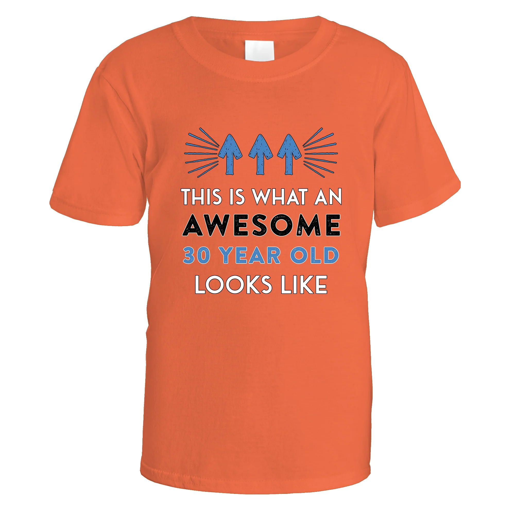 Awesome 30 Year Old T-Shirt (Blue Design) - Image 7