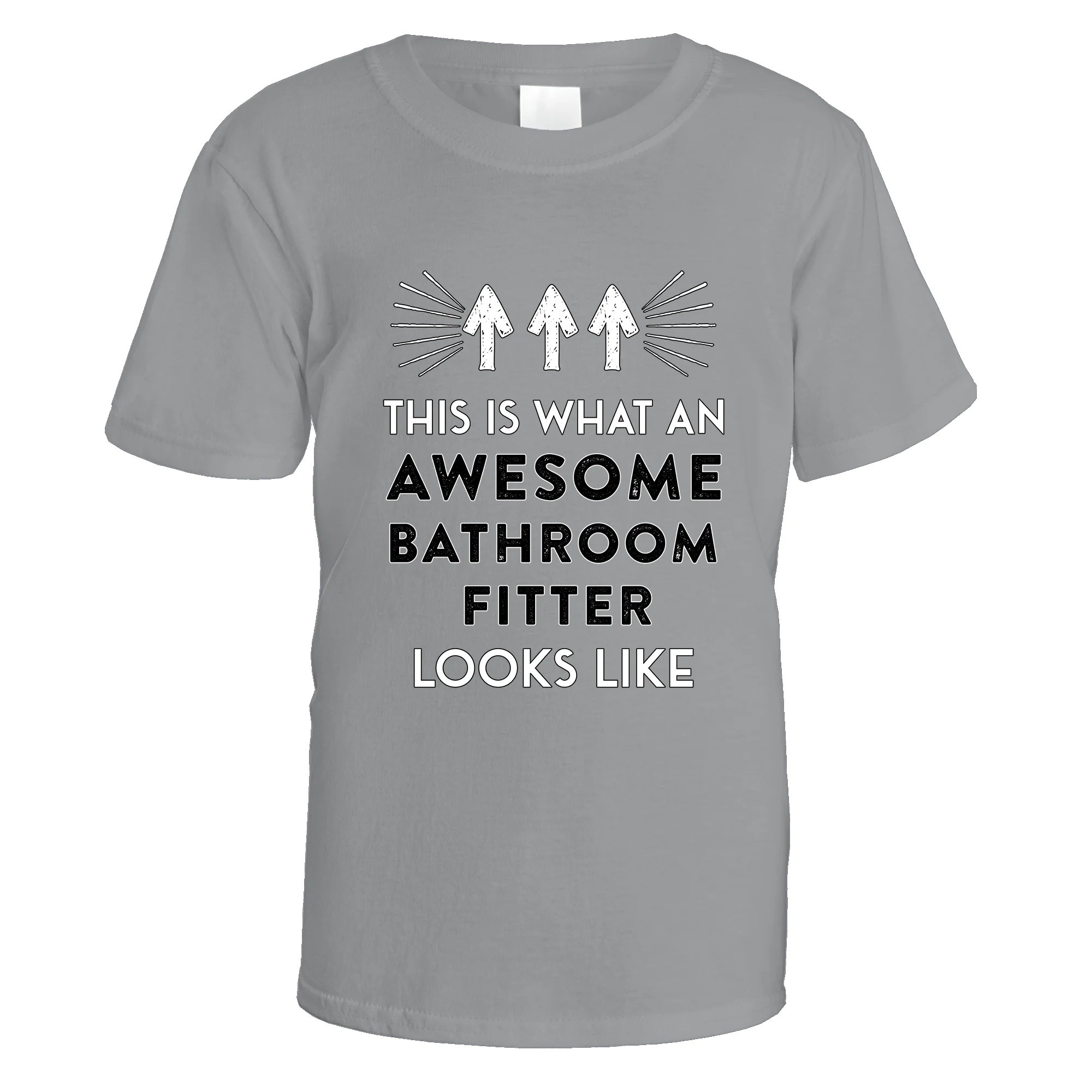 Awesome Bathroom Fitter T-Shirt - Image 10