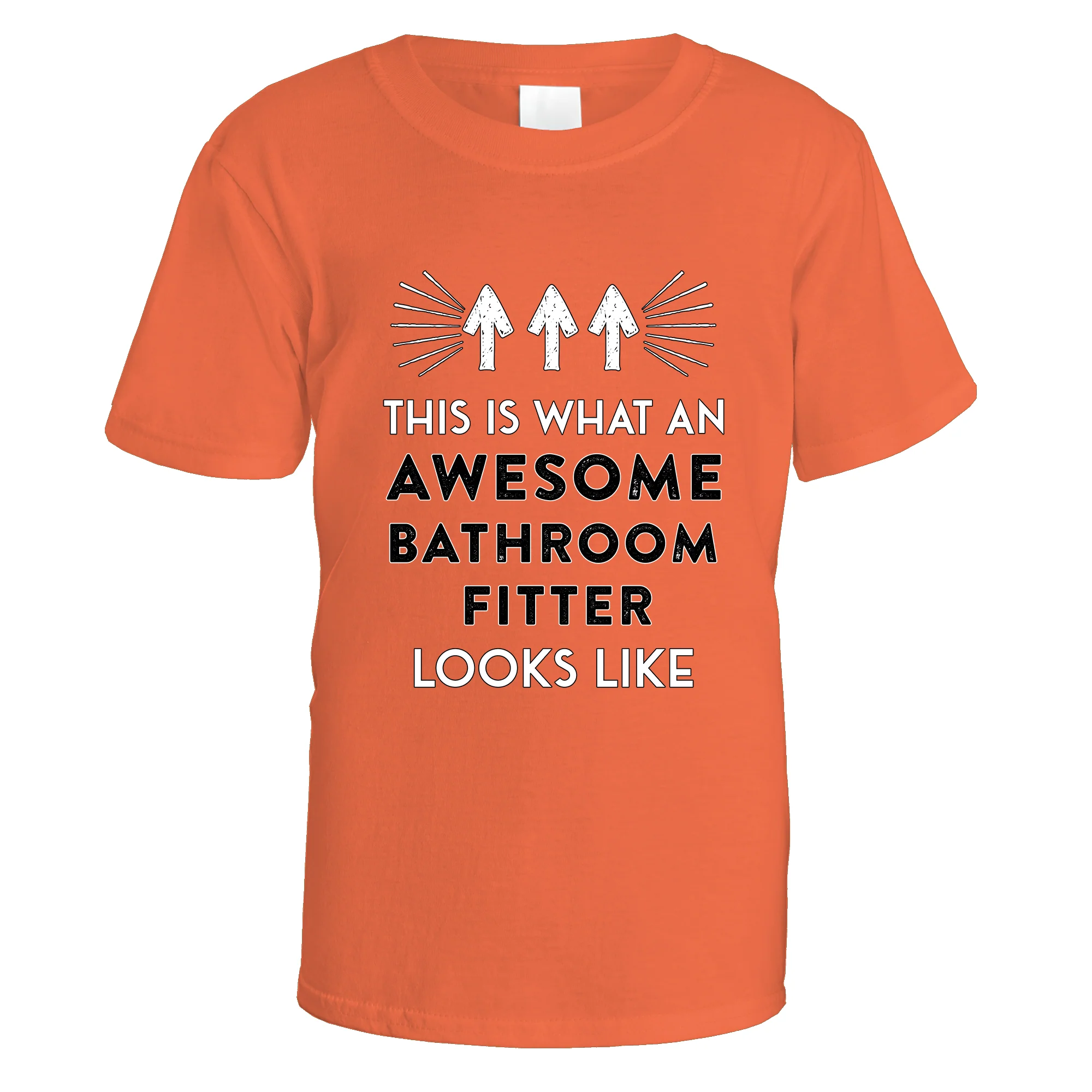 Awesome Bathroom Fitter T-Shirt - Image 6