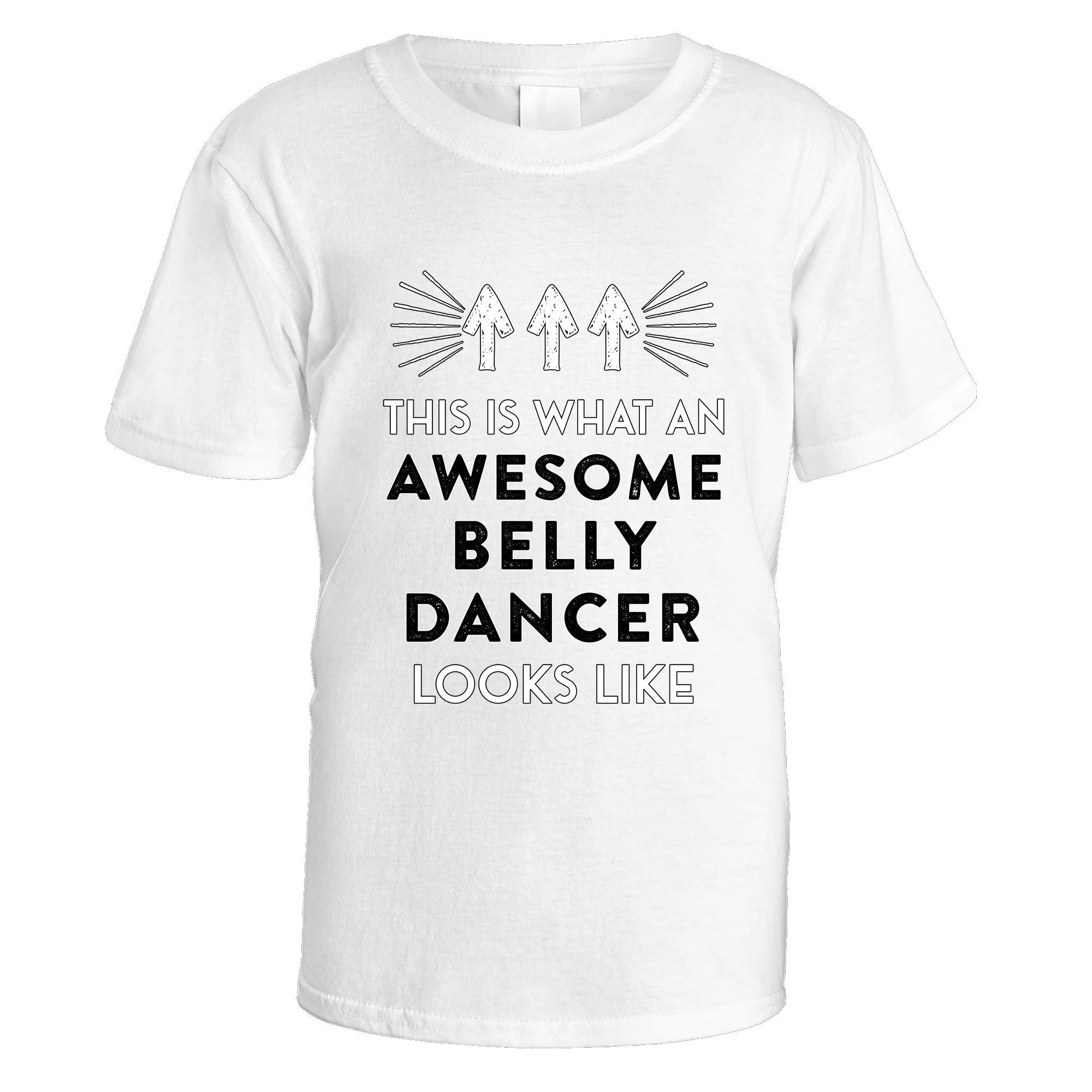 Awesome Belly Dancer T-Shirt - Image 2