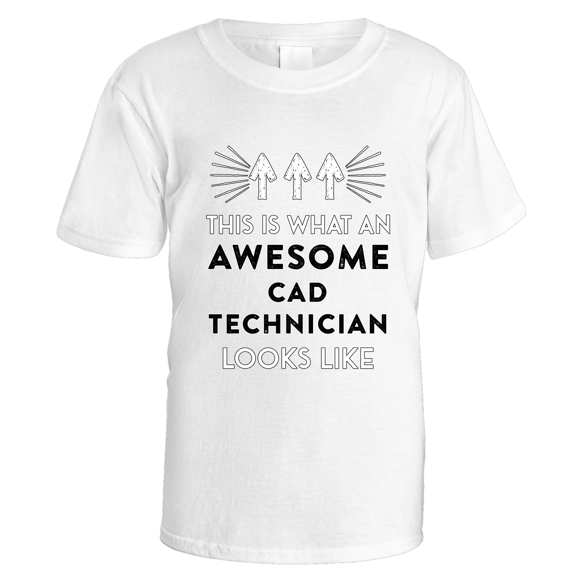 Awesome Cad Technician T-Shirt - Image 3