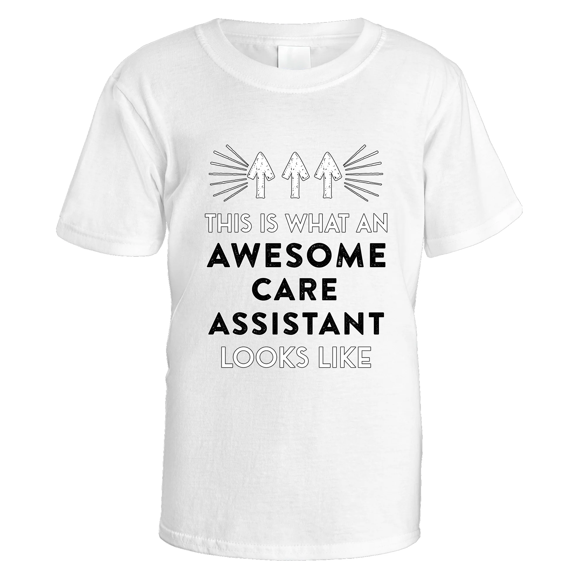 Awesome Care Assistant T-Shirt - Image 2