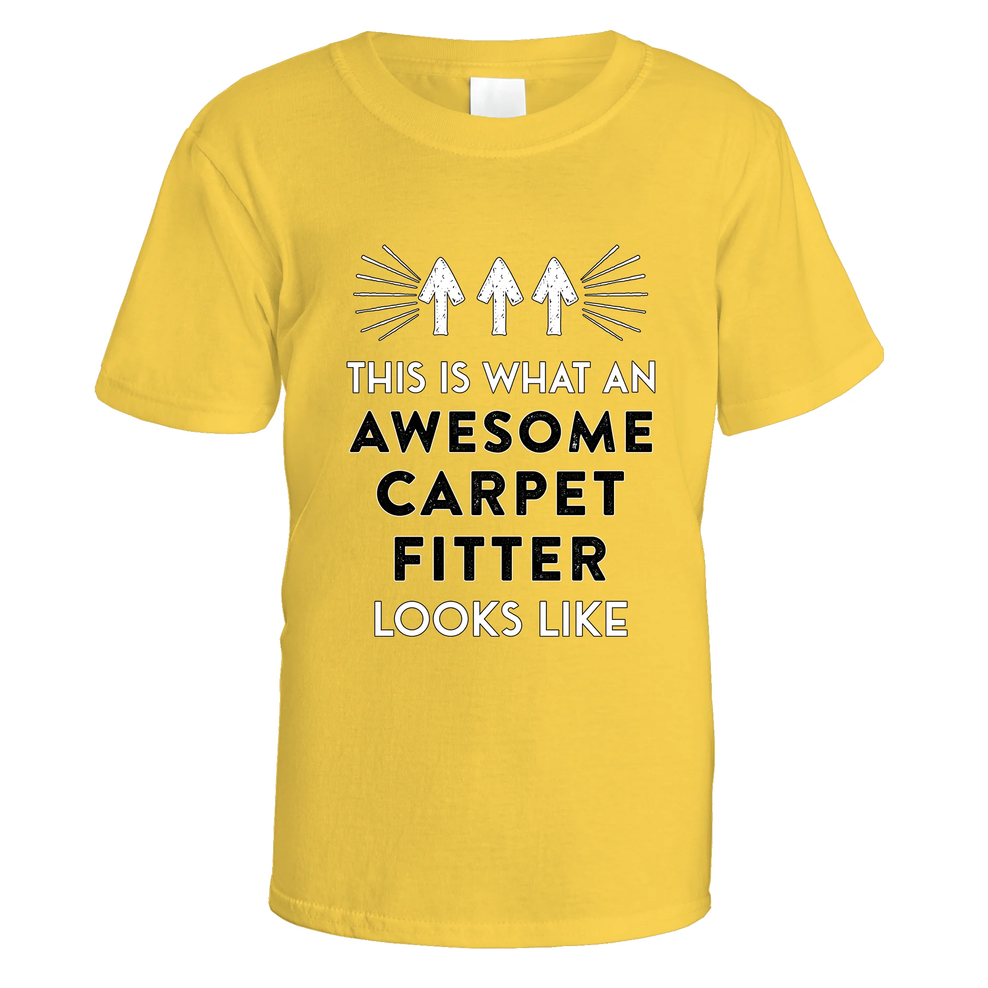 Awesome Carpet Fitter T-Shirt - Image 8
