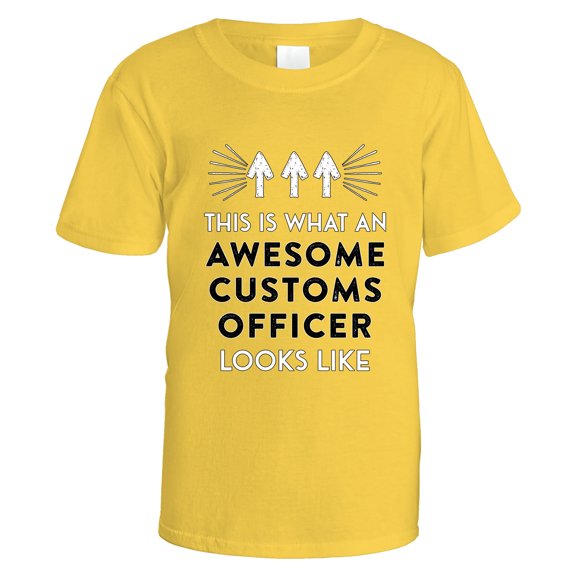 Awesome Customs Officer T-Shirt - Image 8