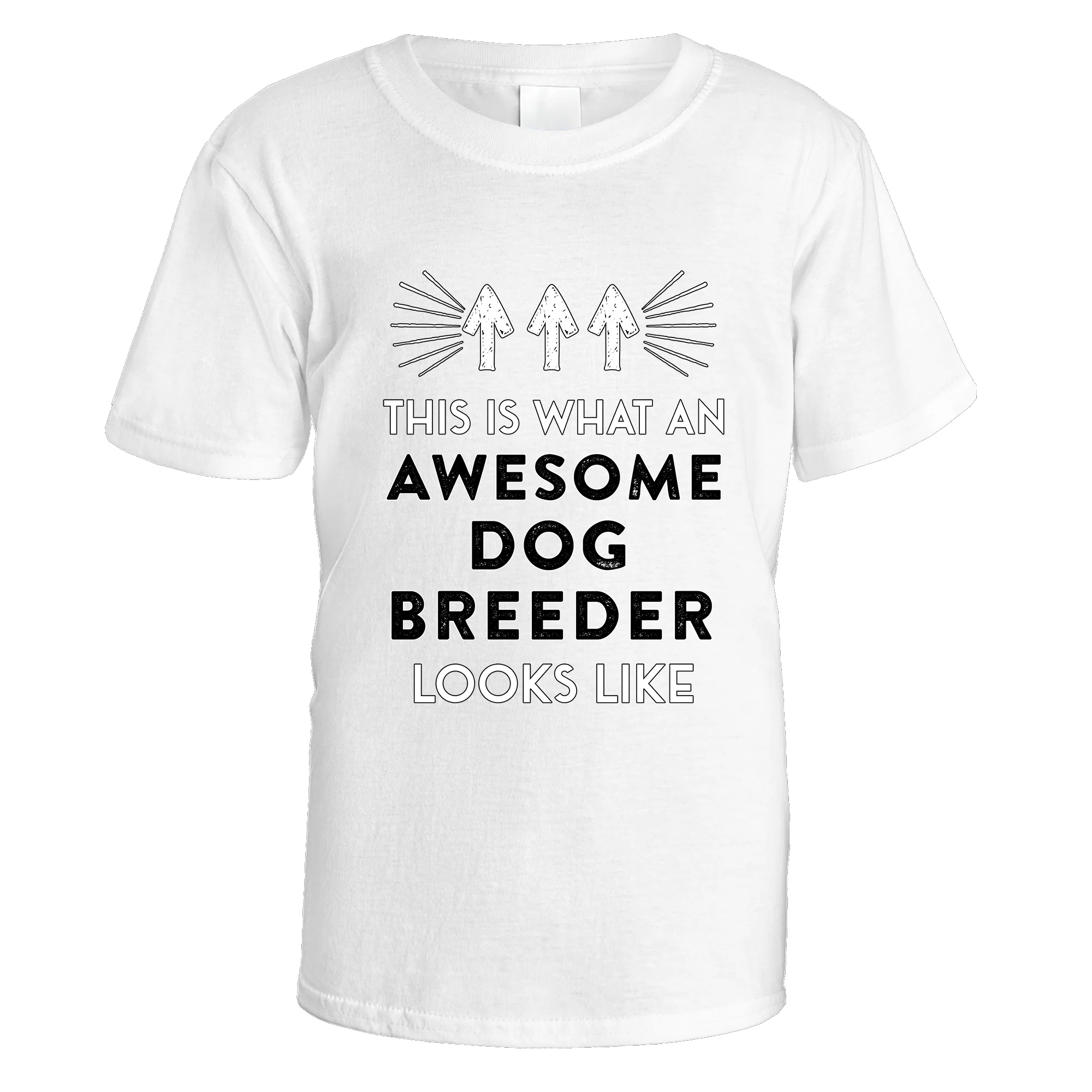 Awesome Dog Breeder T-Shirt - Image 2