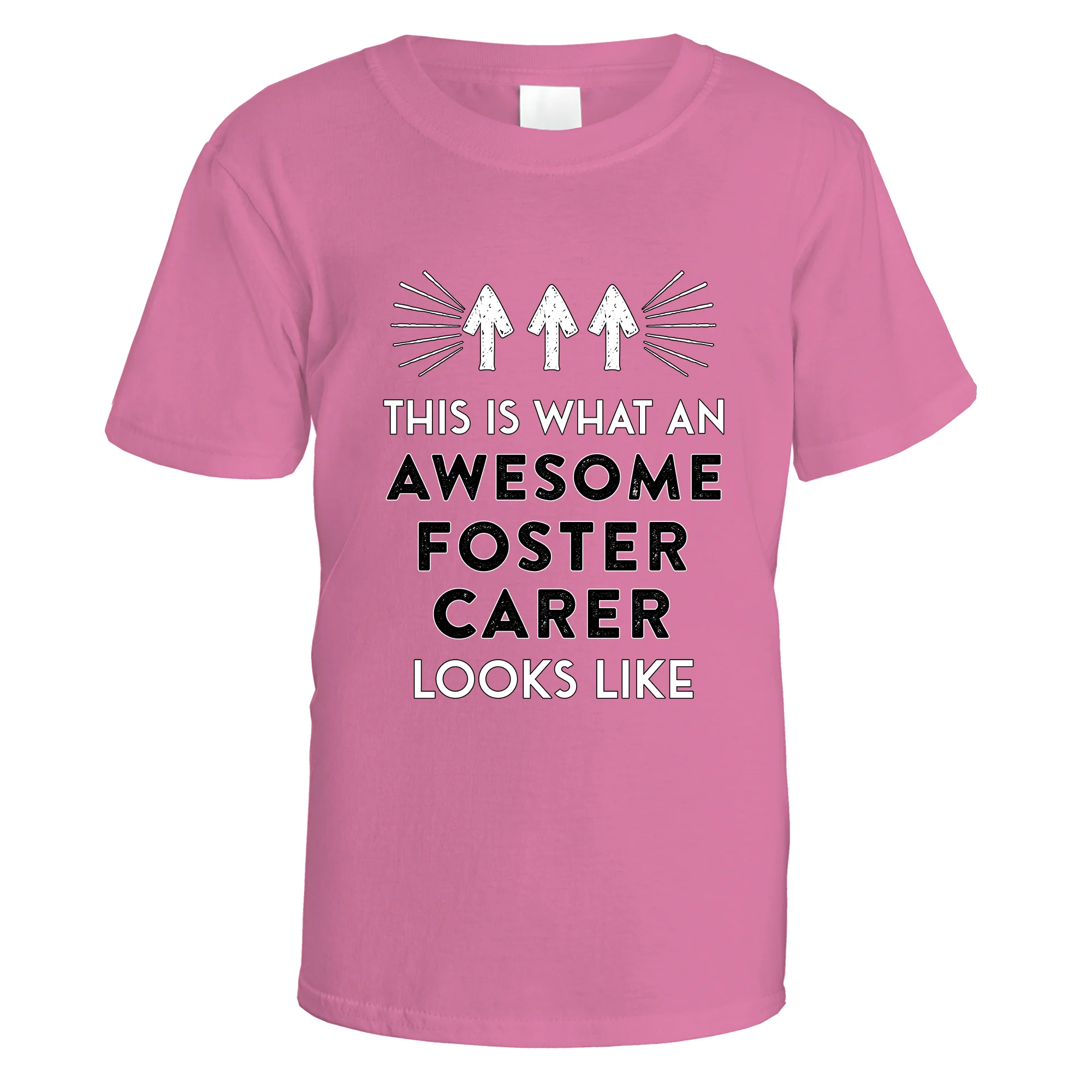 Awesome Foster Carer T-Shirt - Image 12