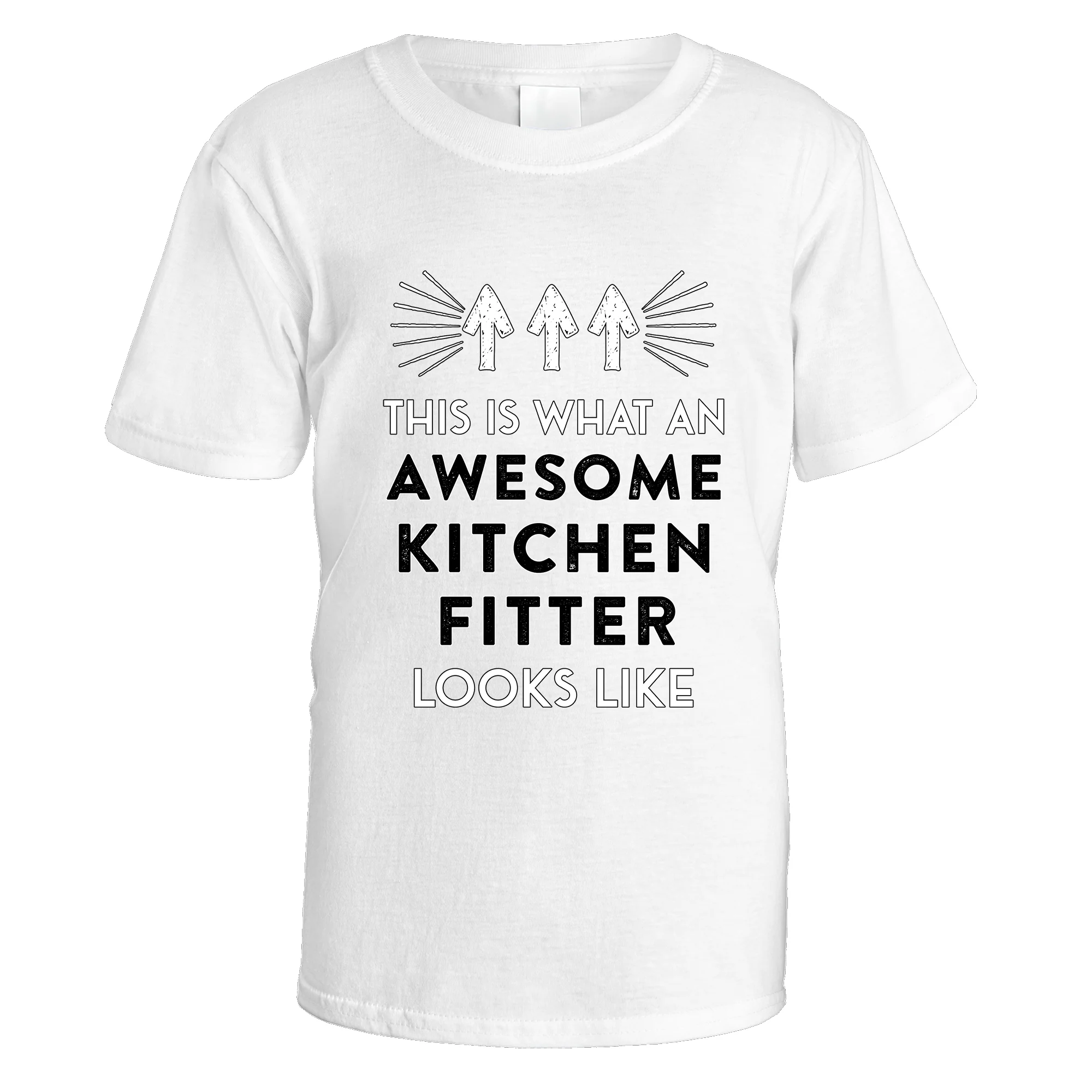Awesome Kitchen Fitter T-Shirt - Image 2