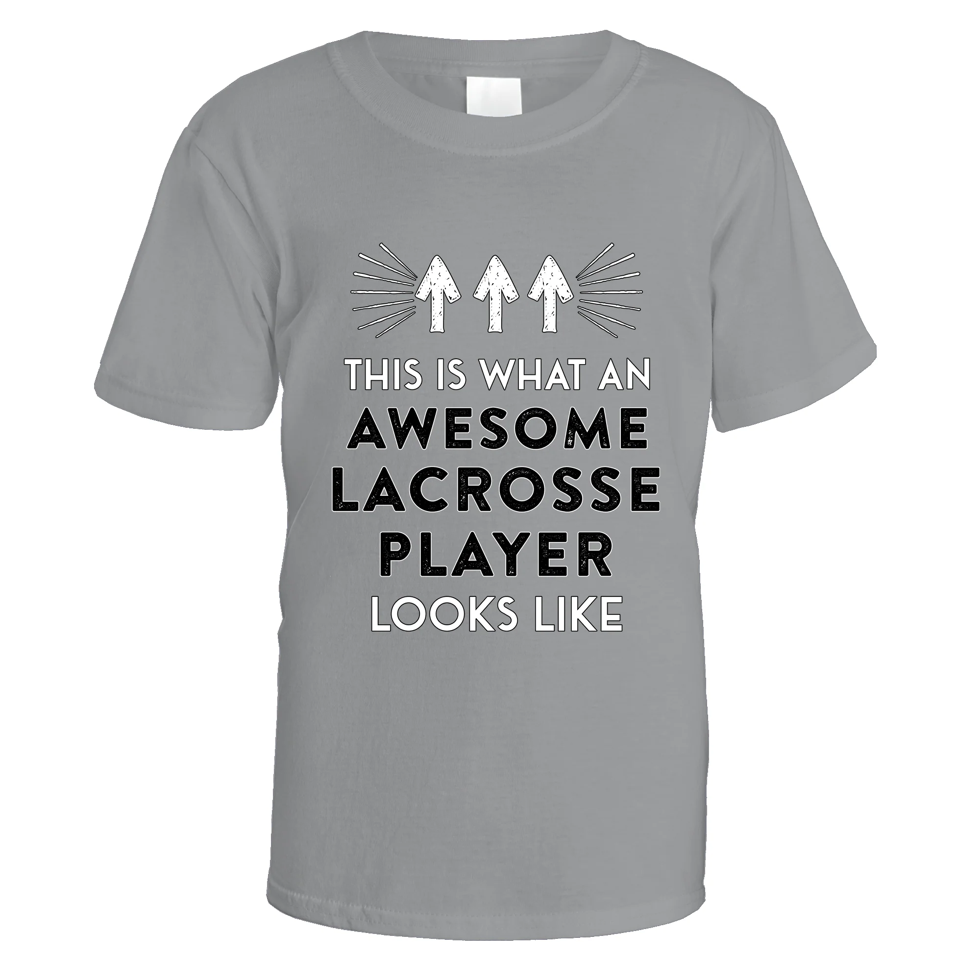 Awesome Lacrosse Player T-Shirt - Image 23