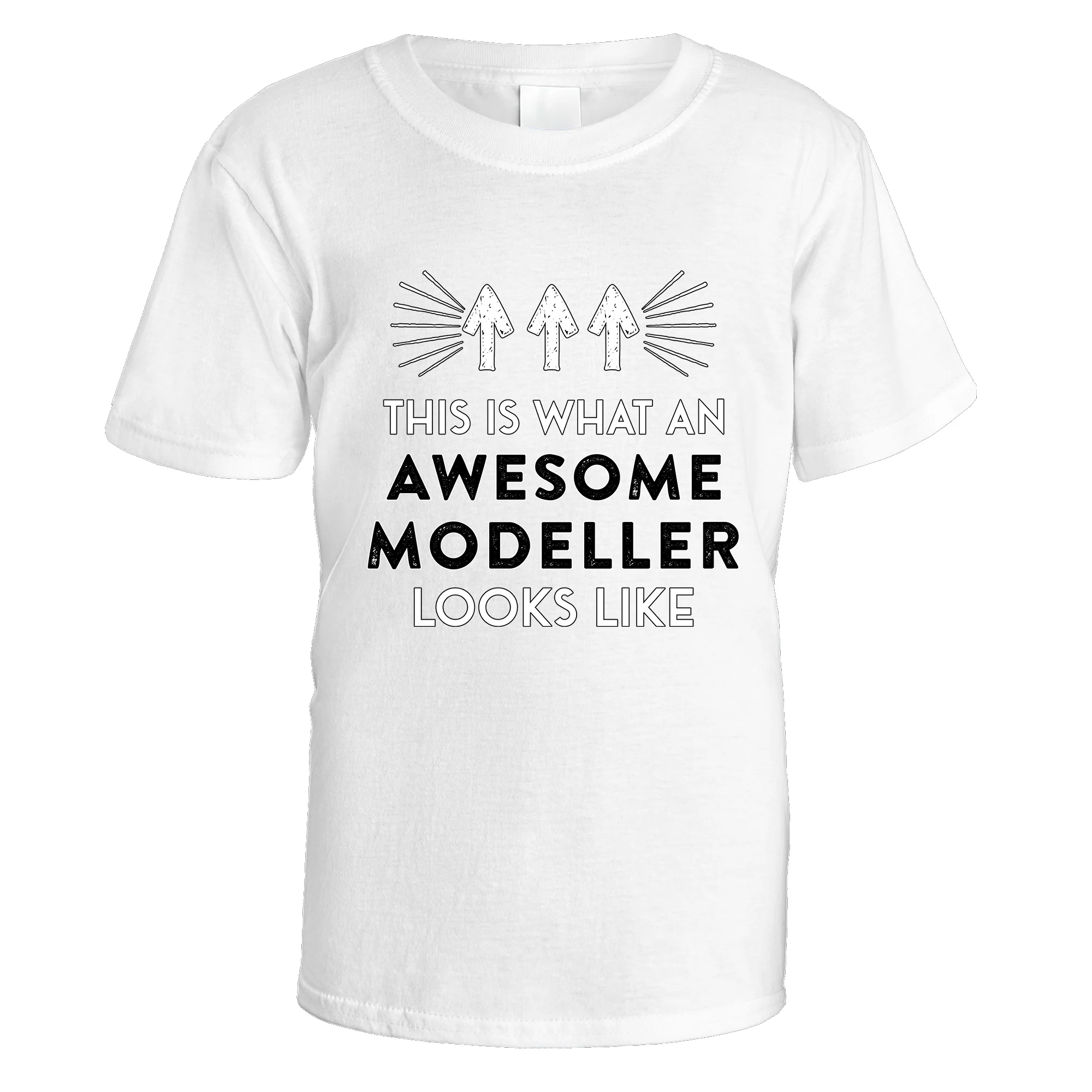Awesome Modeller T-Shirt - Image 2