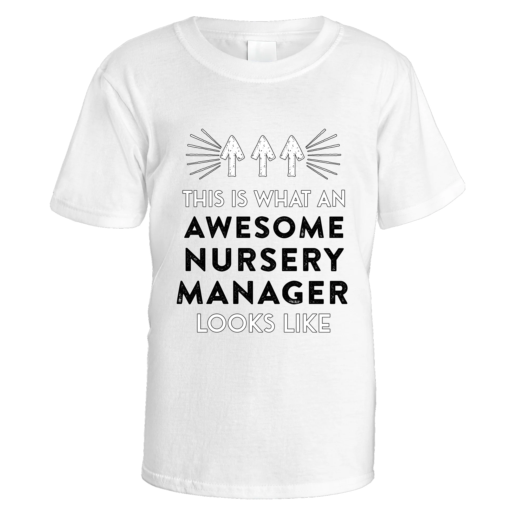 Awesome Nursery Manager T-Shirt - Image 2