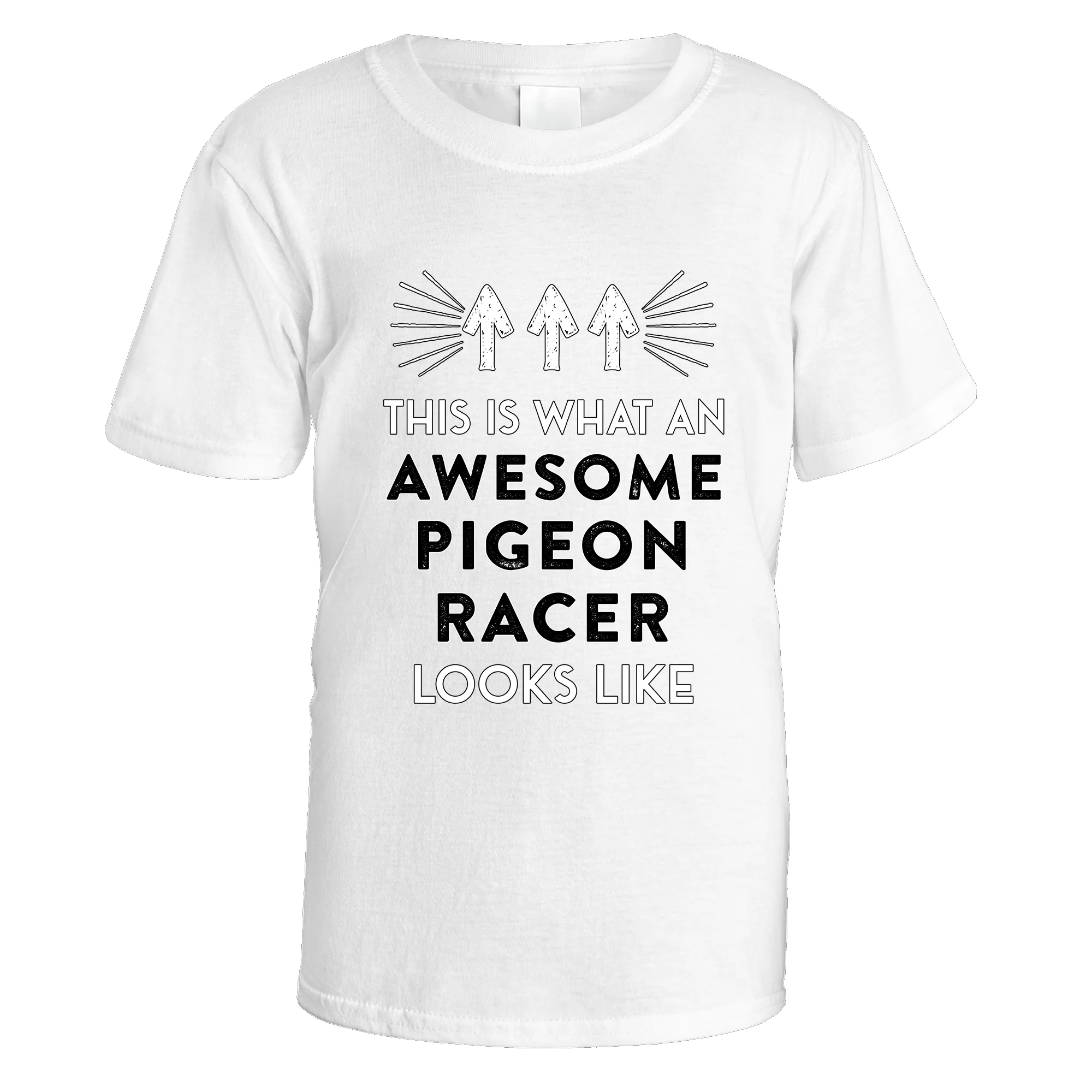 Awesome Pigeon Racer T-Shirt - Image 2